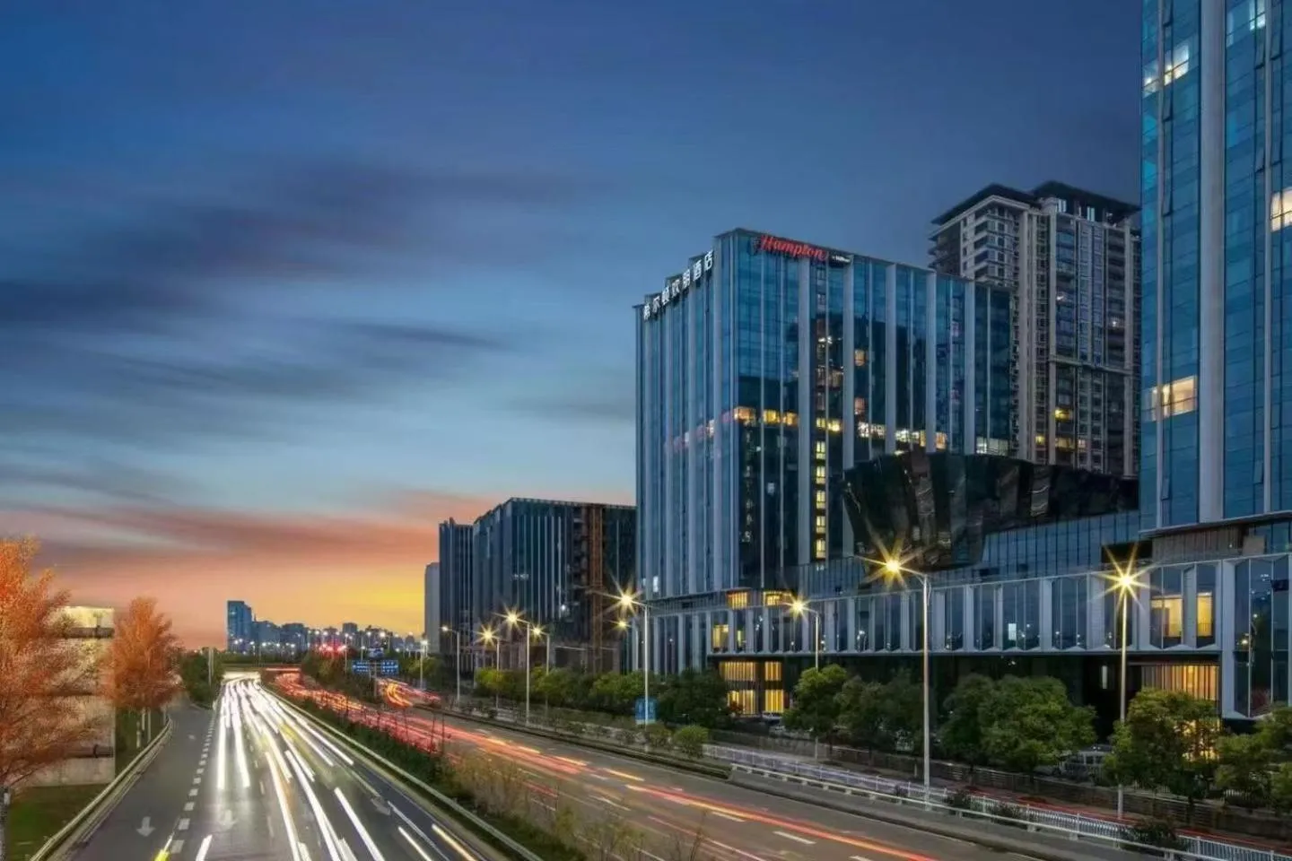 Property building in Hampton by Hilton Nanchang Chaoyang Center
