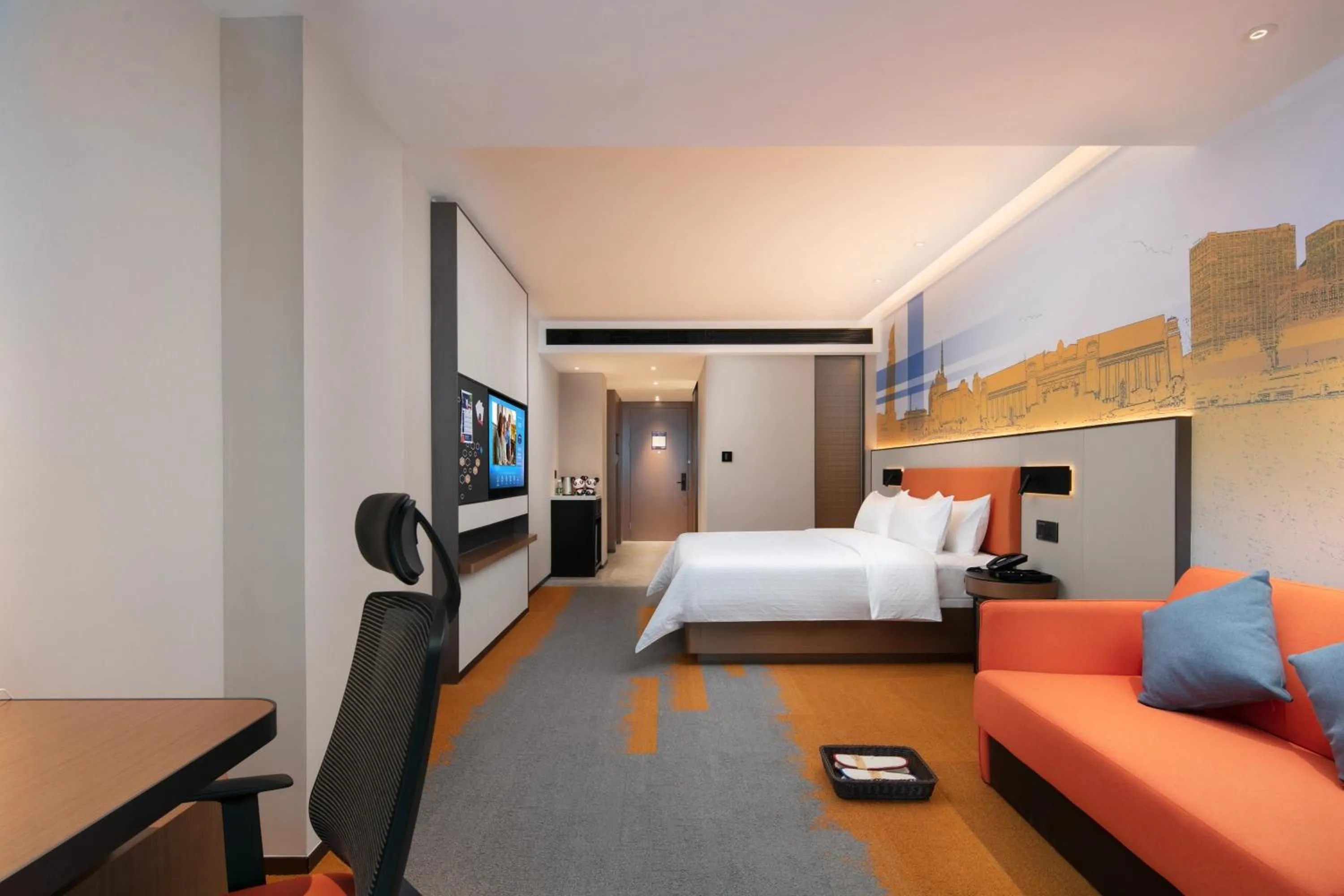 Bed in Hampton by Hilton Nanchang Chaoyang Center