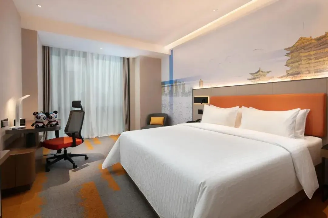 Bed in Hampton by Hilton Nanchang Chaoyang Center