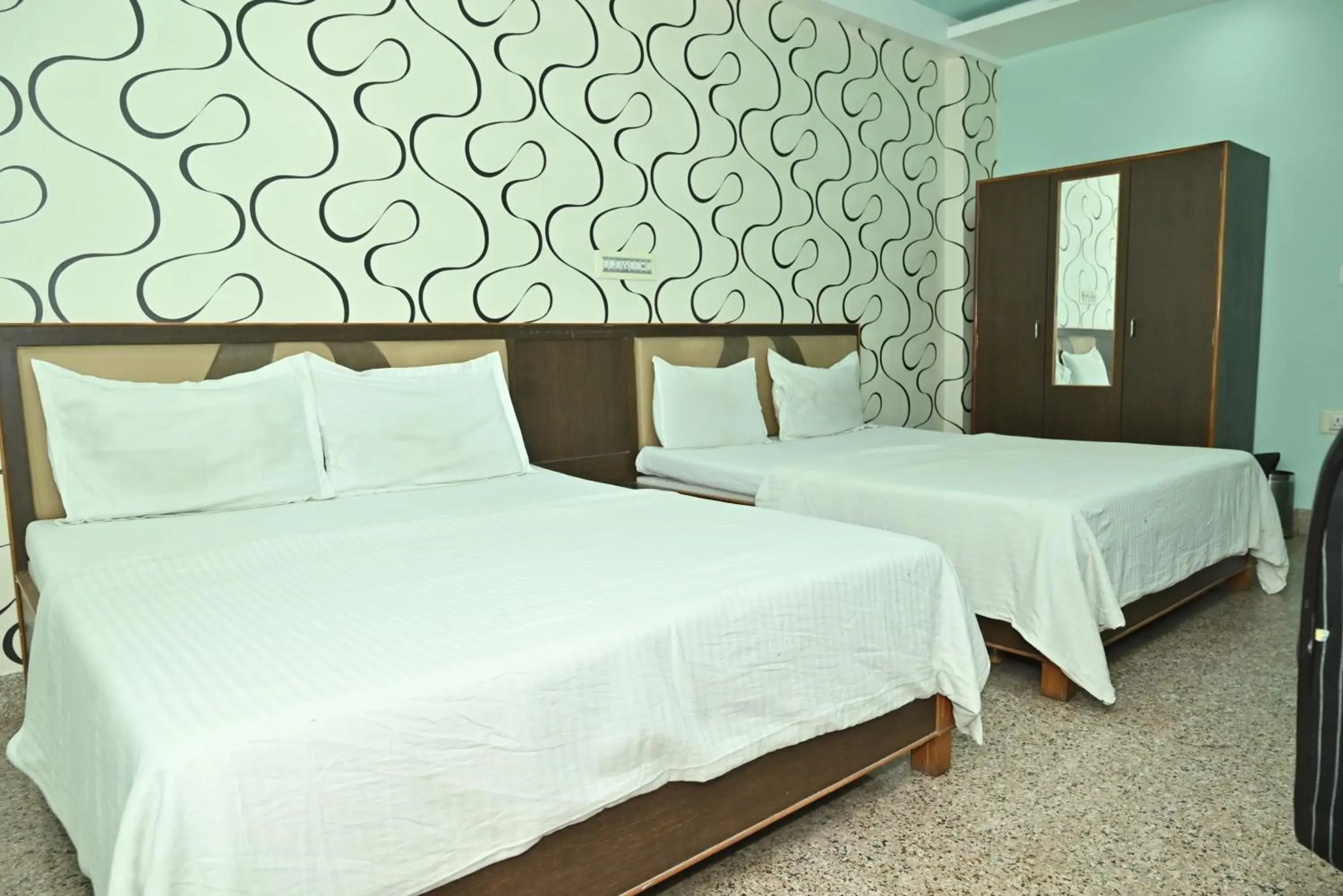 Bedroom, Bed in hotel babu palace Bedroom, Bed in hotel babu palace