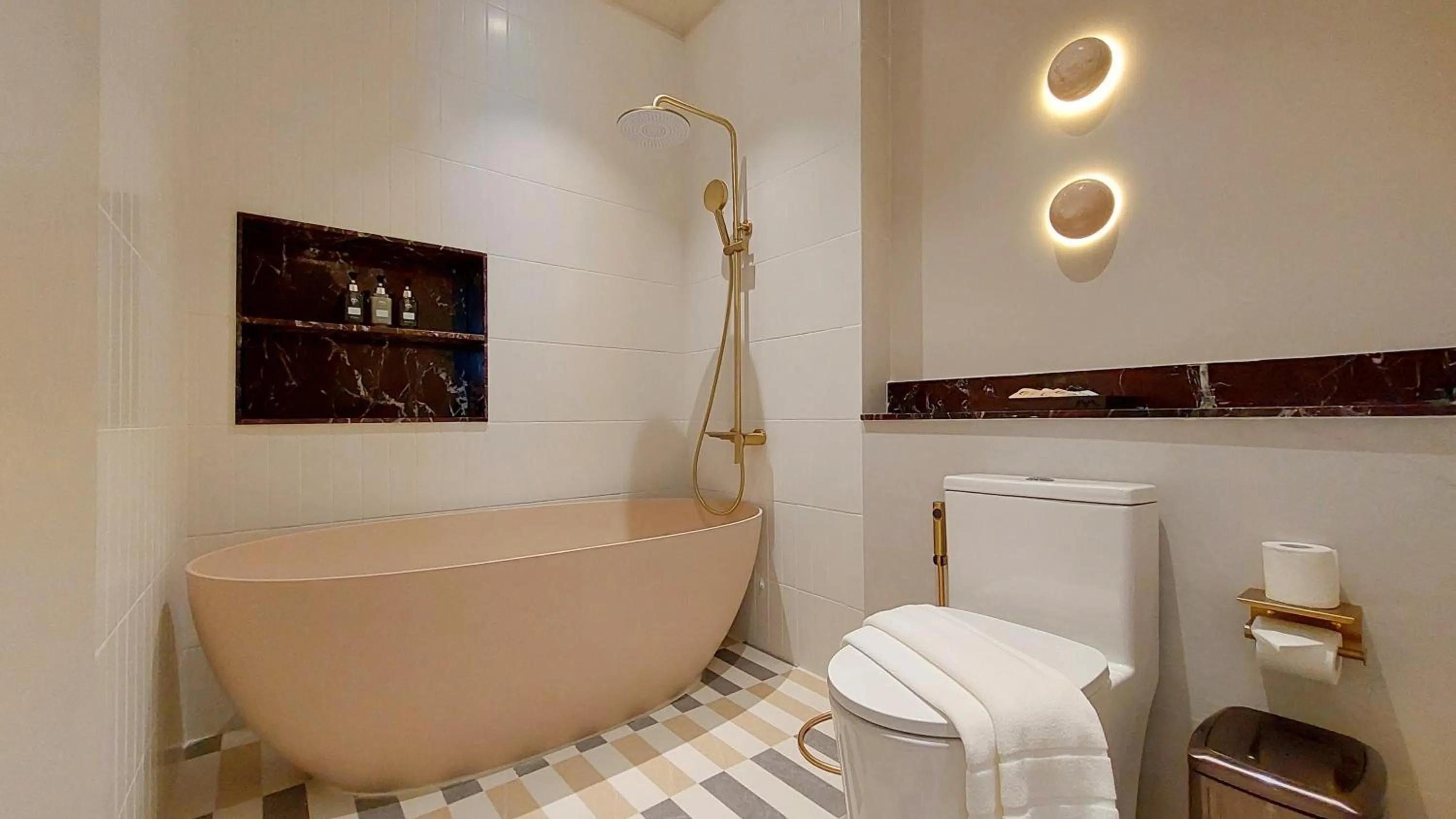 Bathroom in Marwin Monique Hotel