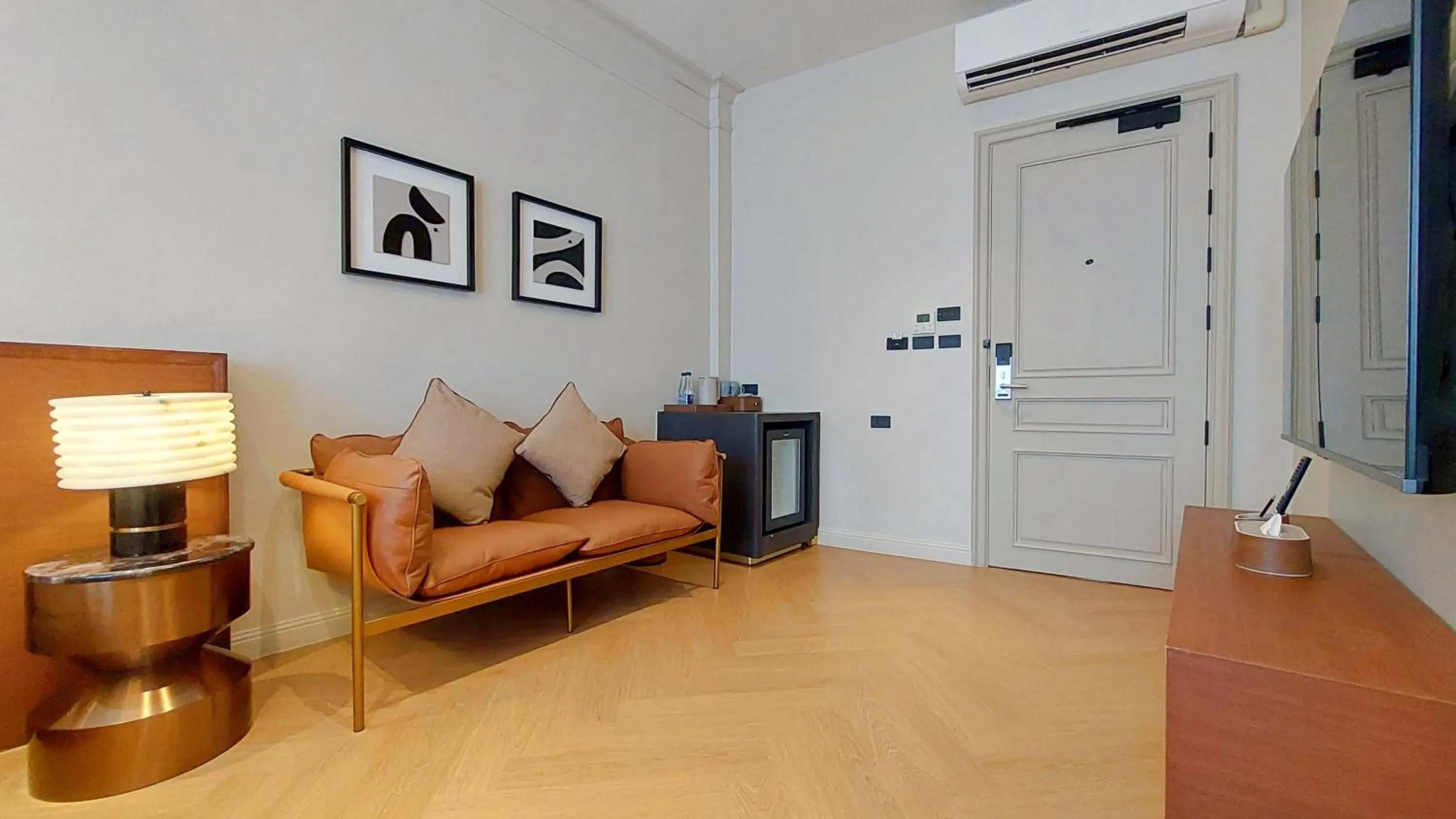 Seating area in Marwin Monique Hotel