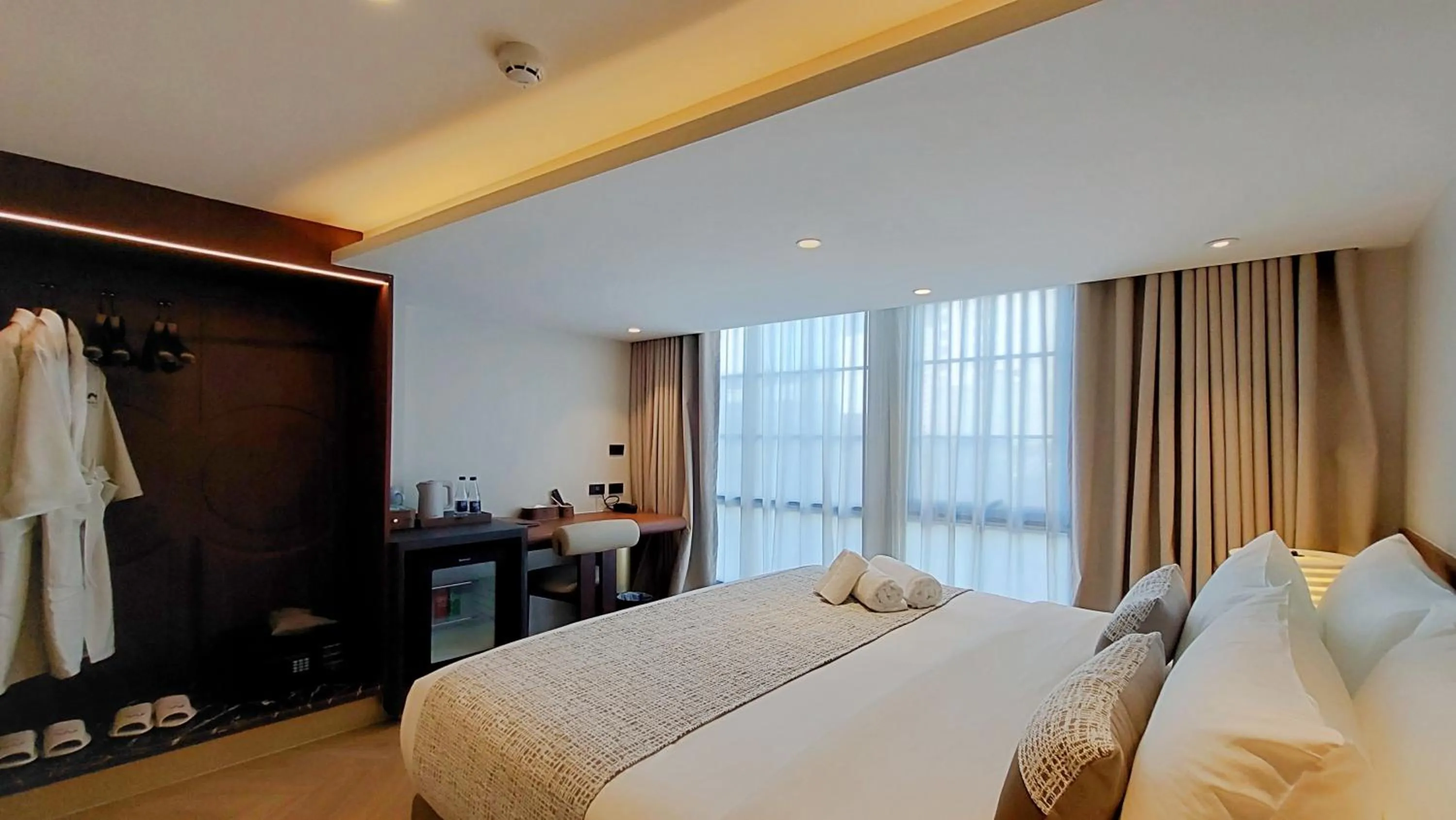 Bed in Marwin Monique Hotel