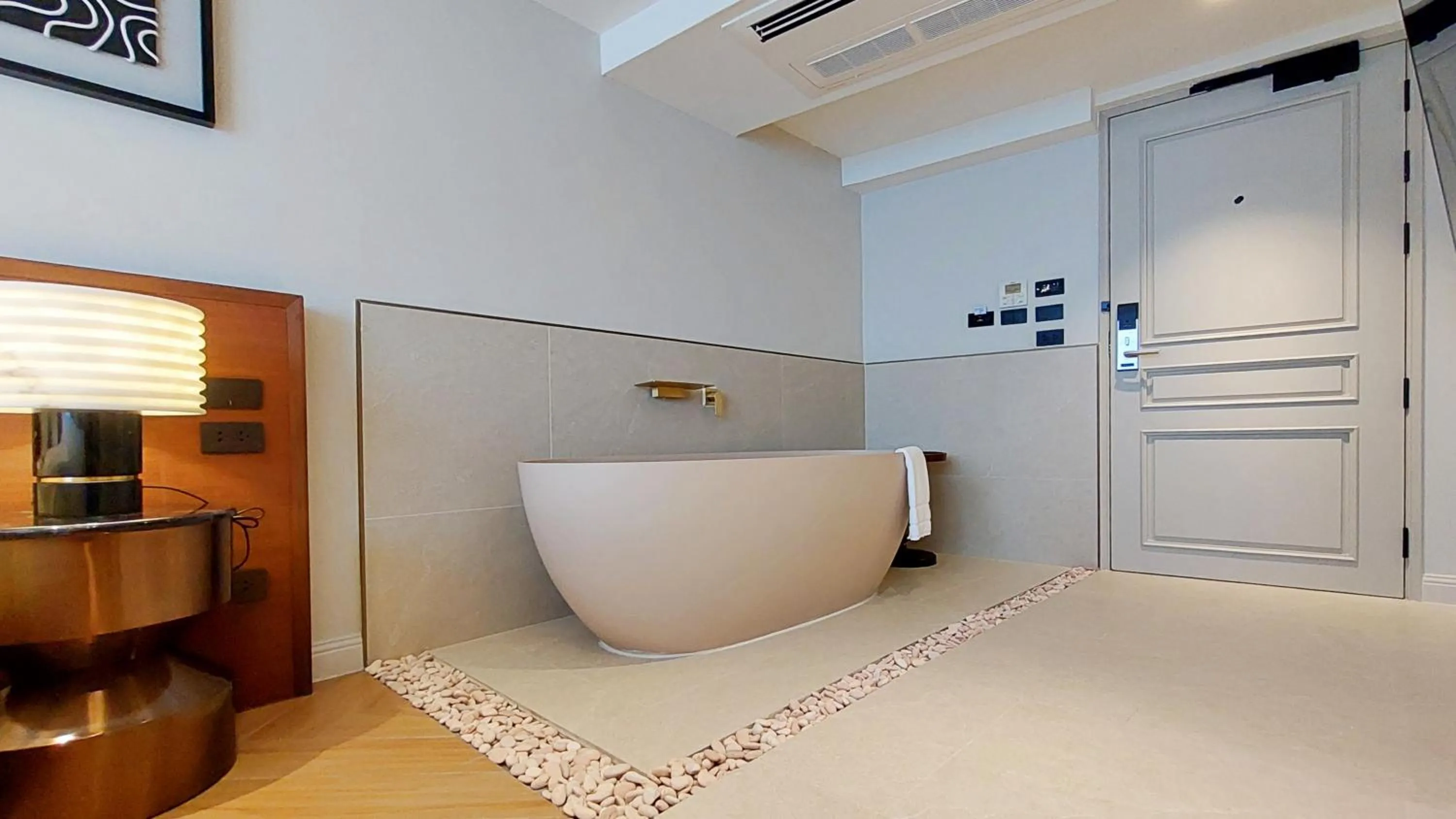 Bath, Bed in Marwin Monique Hotel