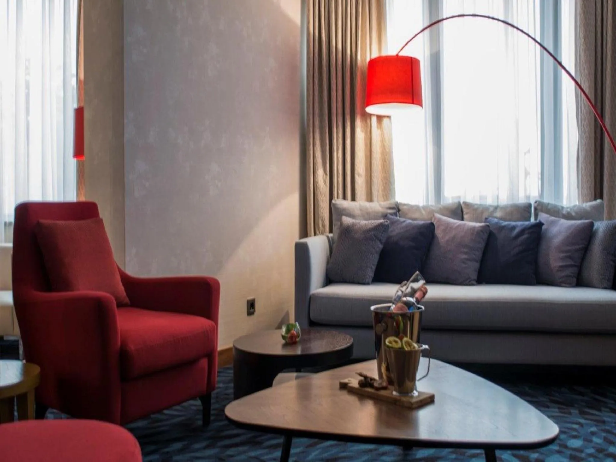 Living room in Radisson Blu M'Bamou Palace Hotel, Brazzaville