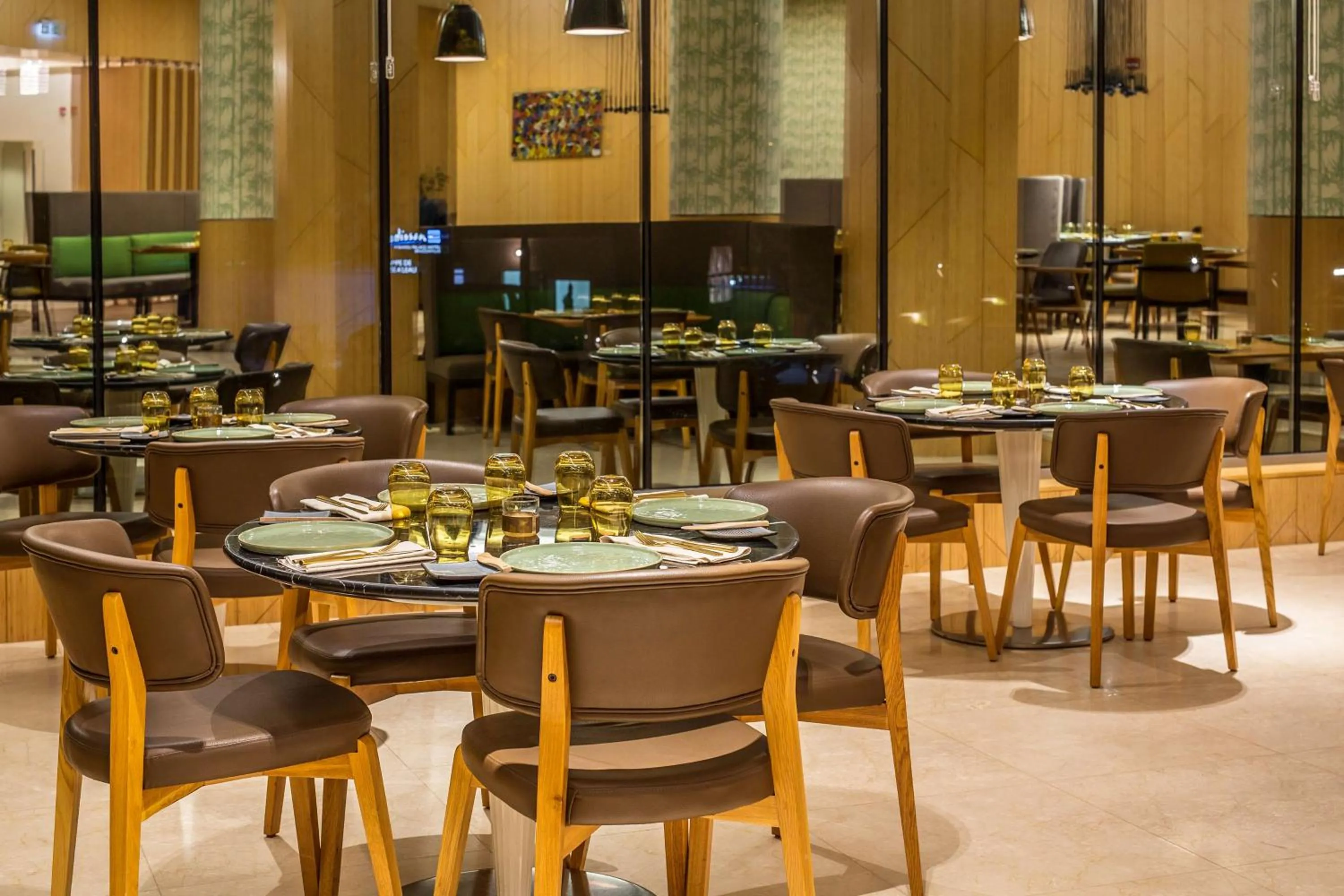 Restaurant/places to eat in Radisson Blu M'Bamou Palace Hotel, Brazzaville