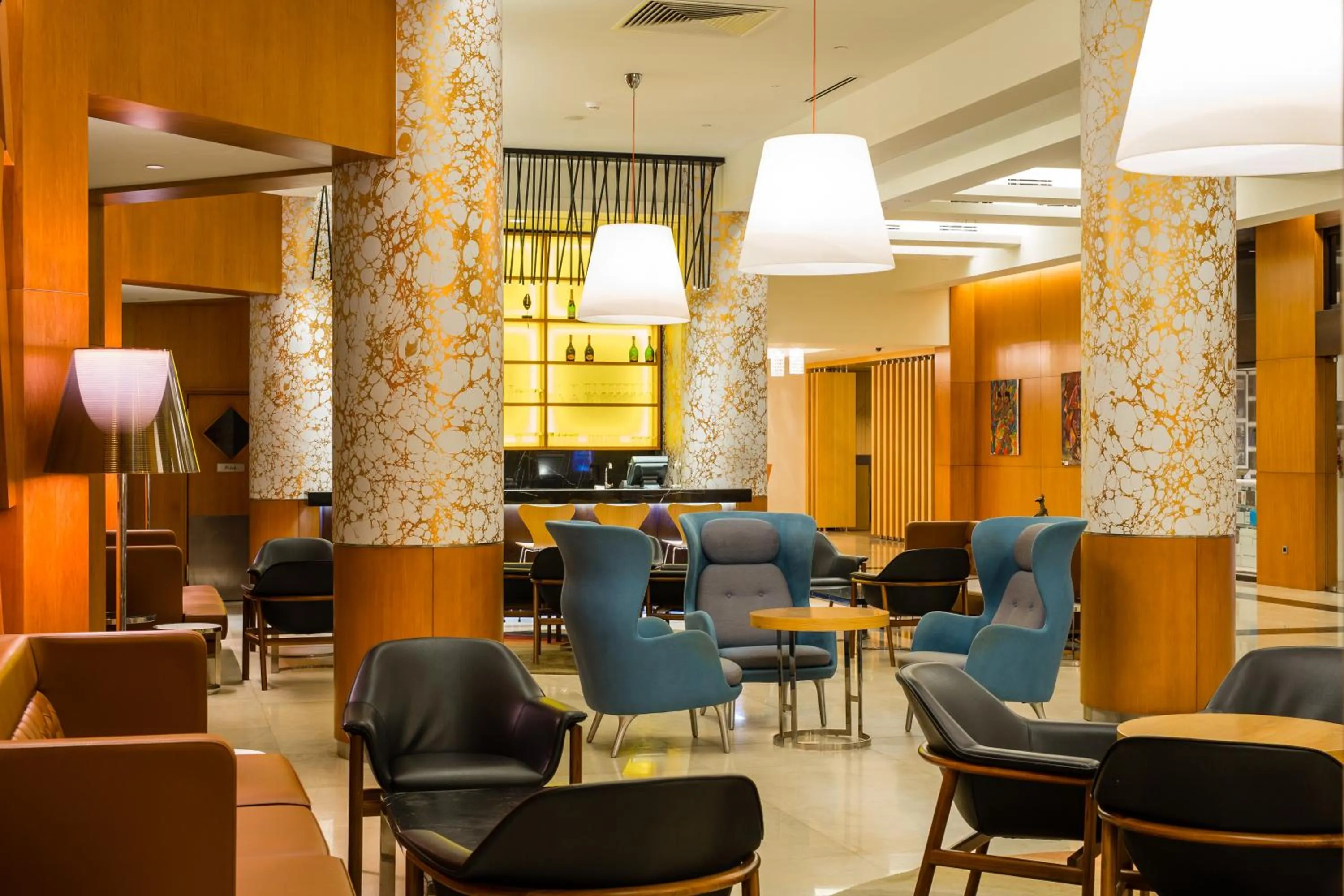 Lounge or bar in Radisson Blu M'Bamou Palace Hotel, Brazzaville