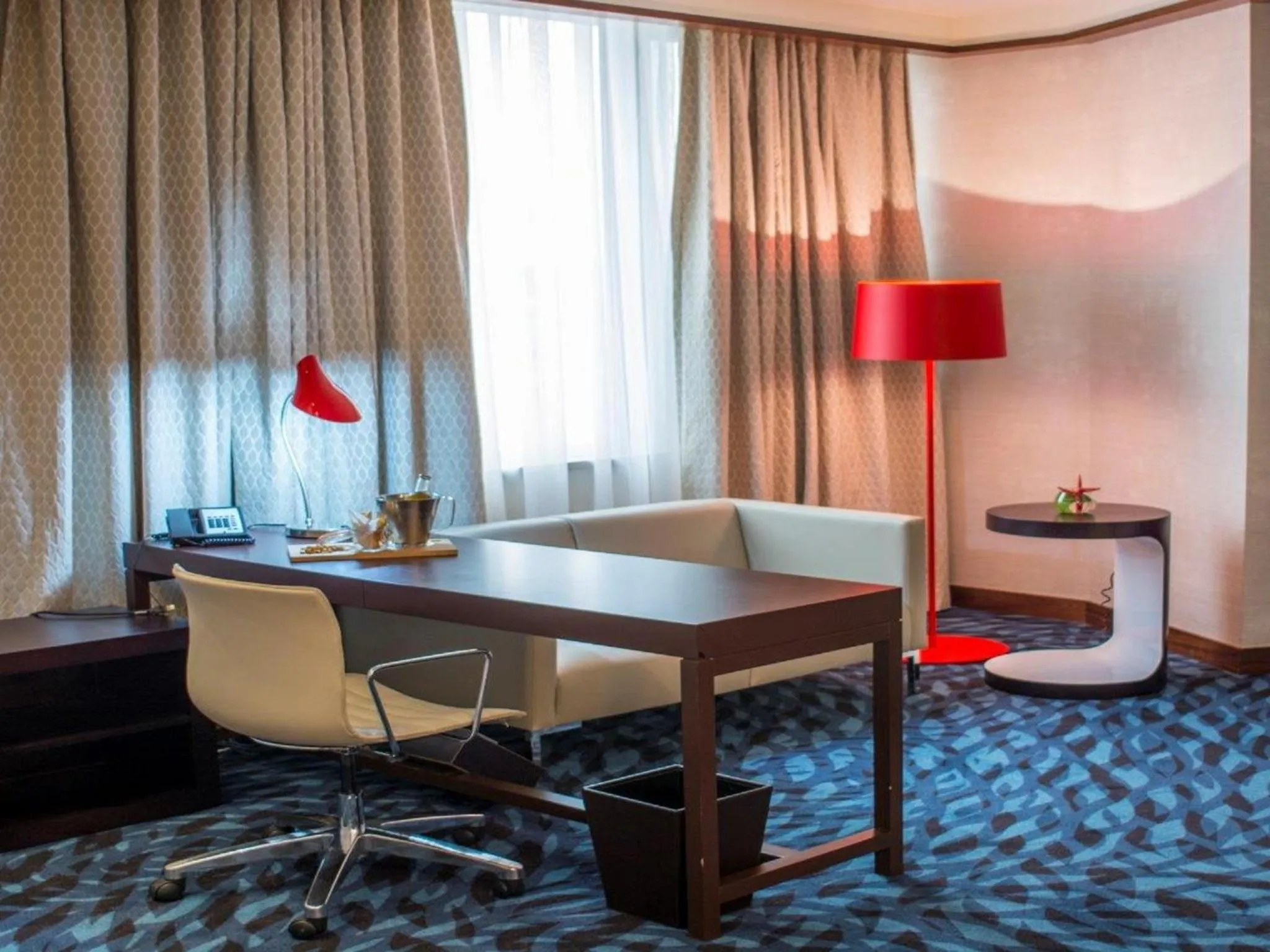 Living room in Radisson Blu M'Bamou Palace Hotel, Brazzaville