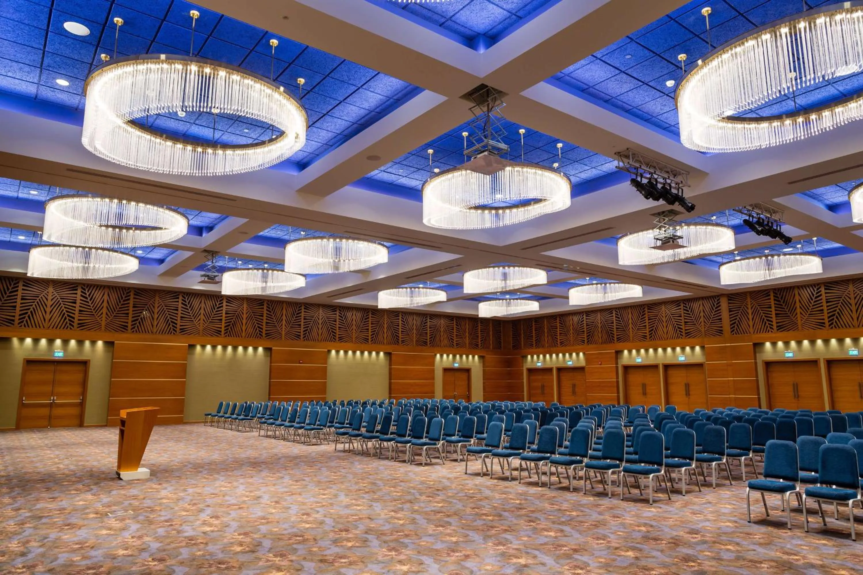 On site in Radisson Blu M'Bamou Palace Hotel, Brazzaville