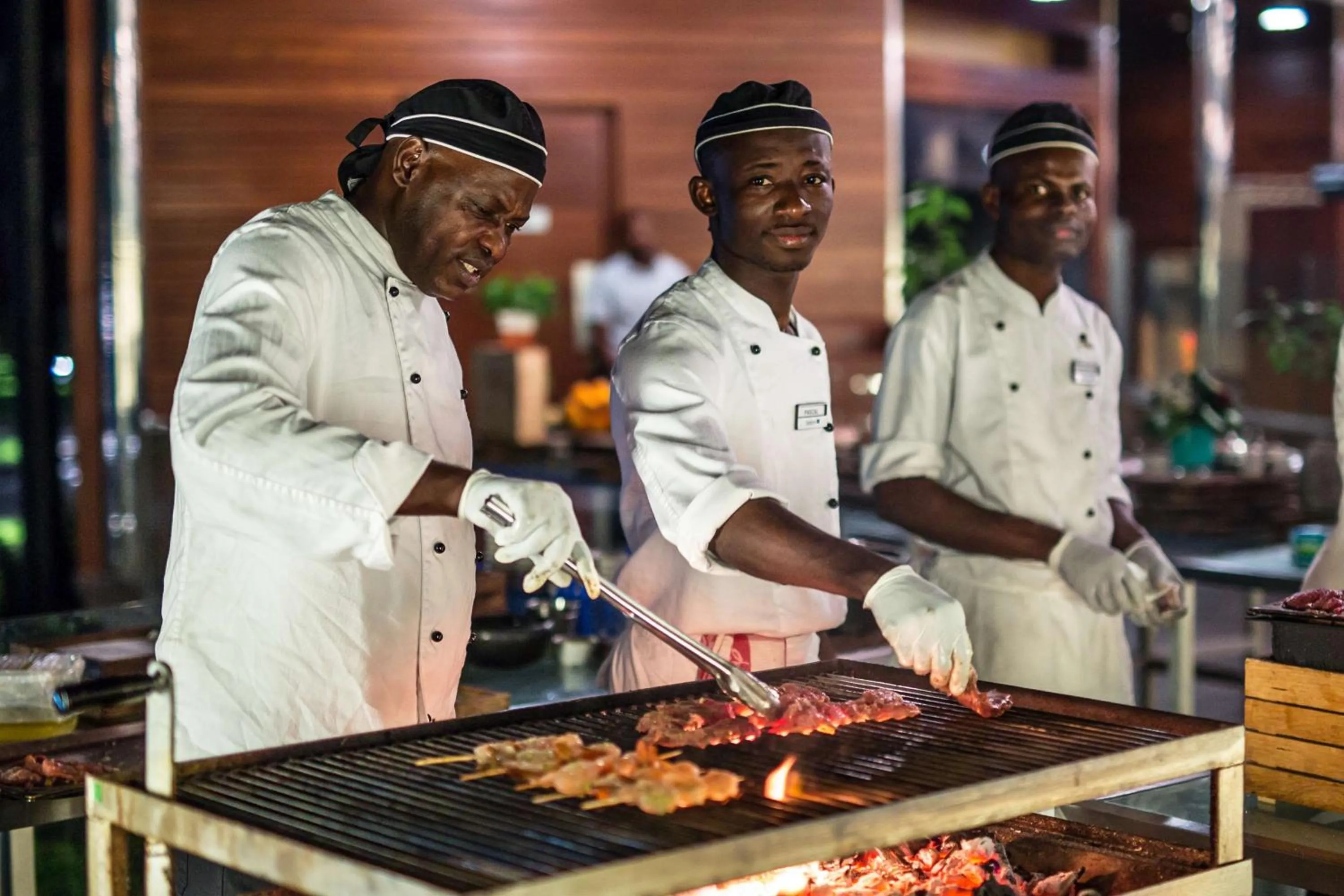 Restaurant/places to eat in Radisson Blu M'Bamou Palace Hotel, Brazzaville
