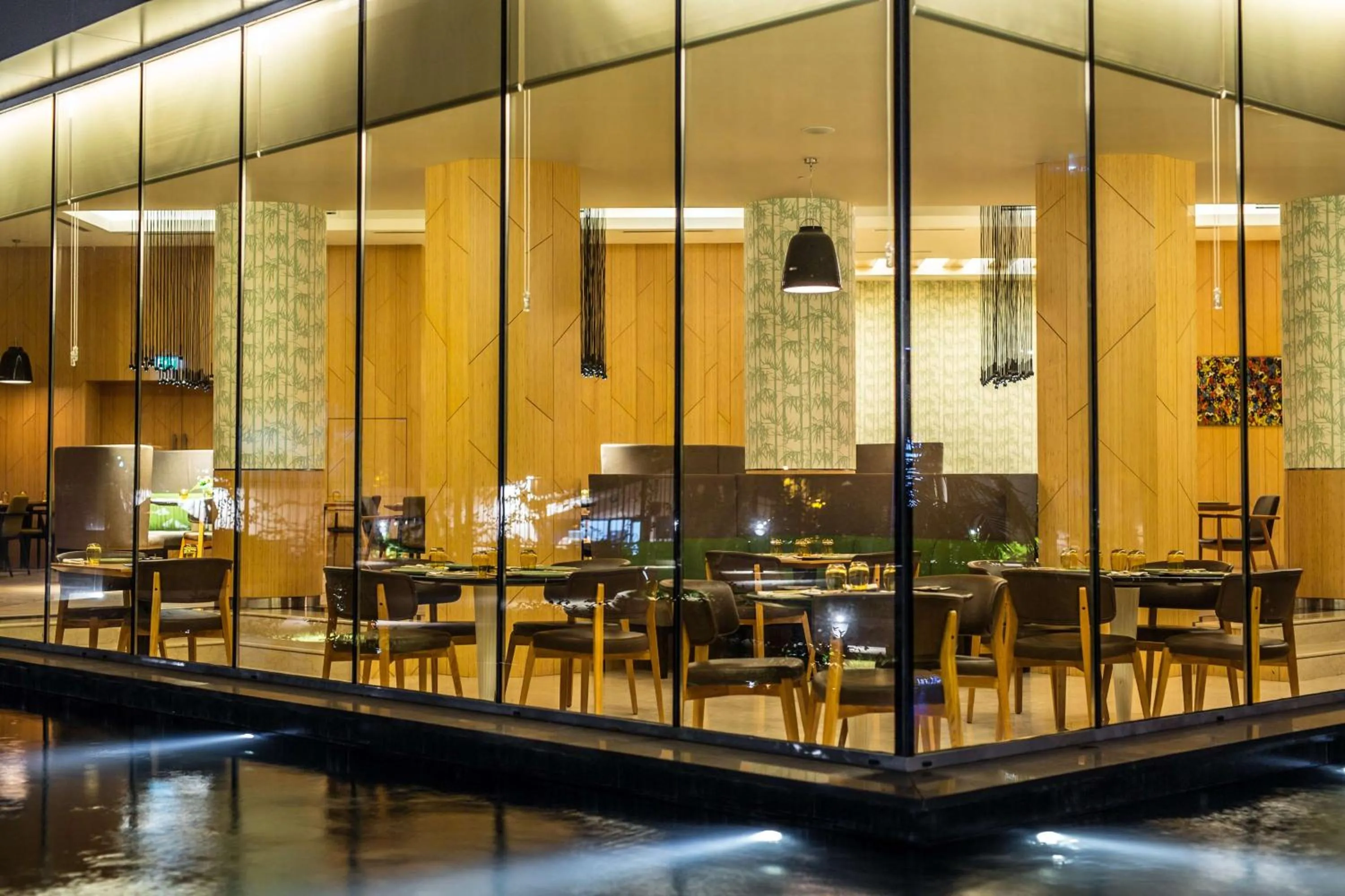 Restaurant/places to eat in Radisson Blu M'Bamou Palace Hotel, Brazzaville