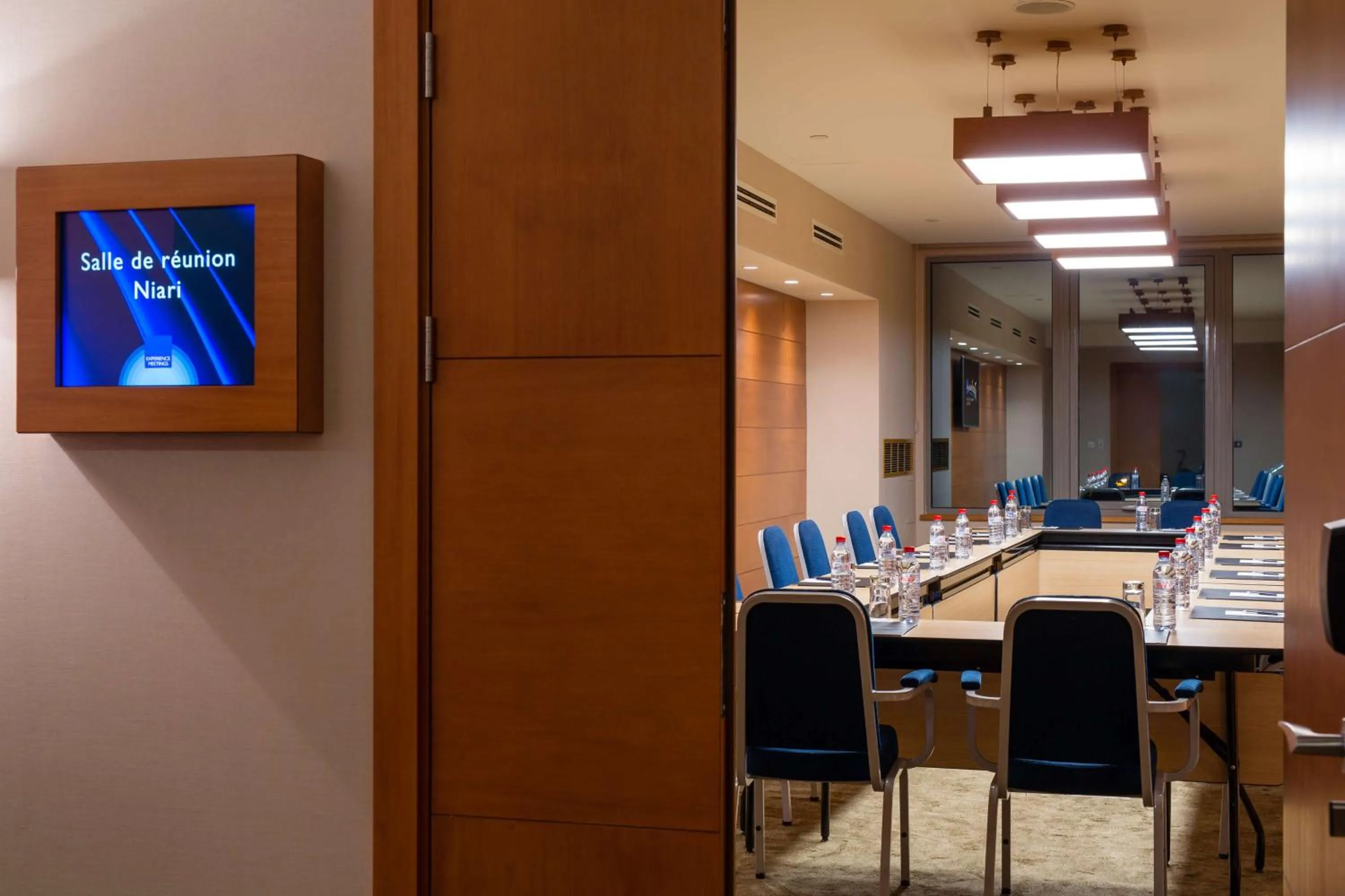 On site in Radisson Blu M'Bamou Palace Hotel, Brazzaville