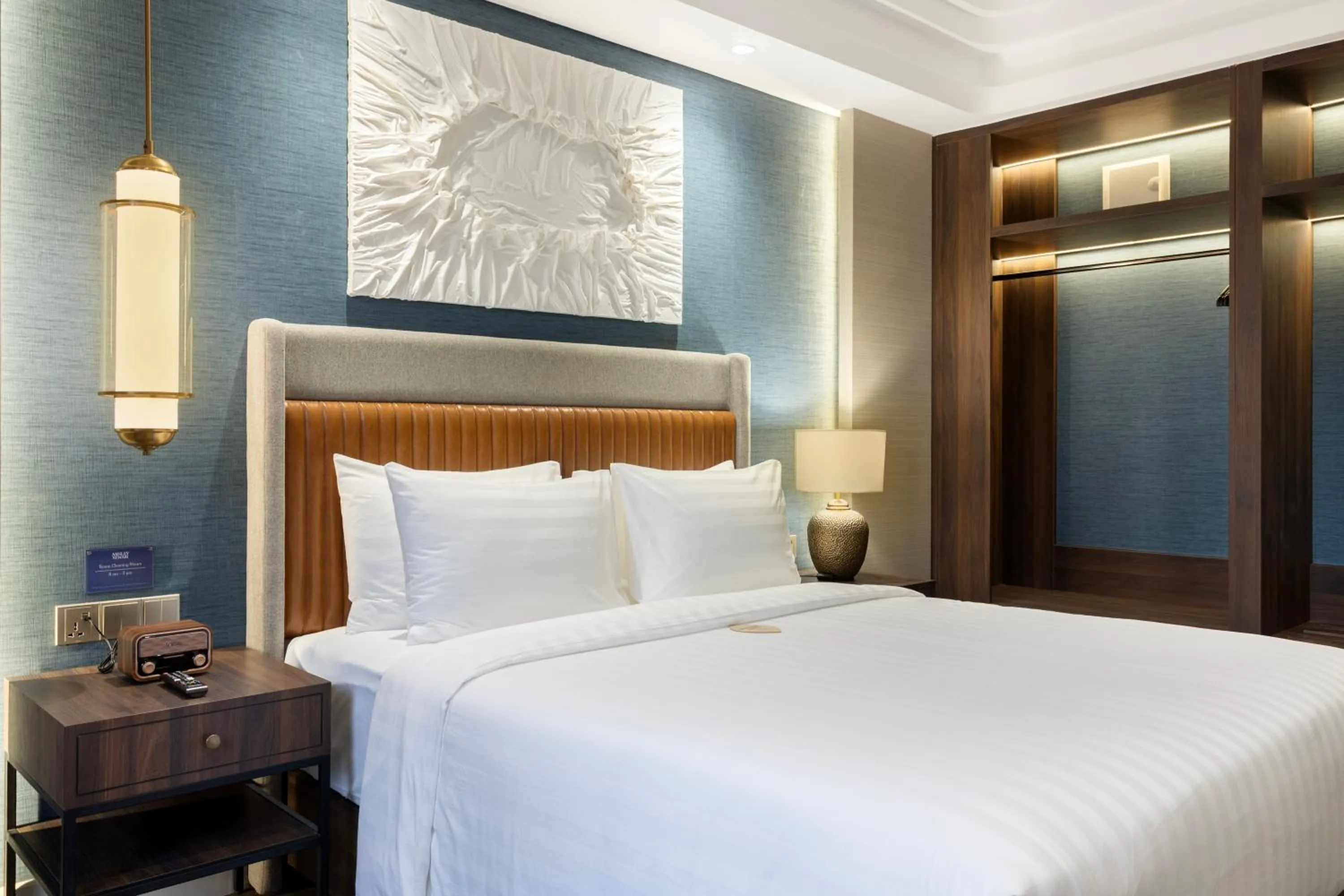 Bed in ASHLEY NEWAIR Menteng with Air Purifier