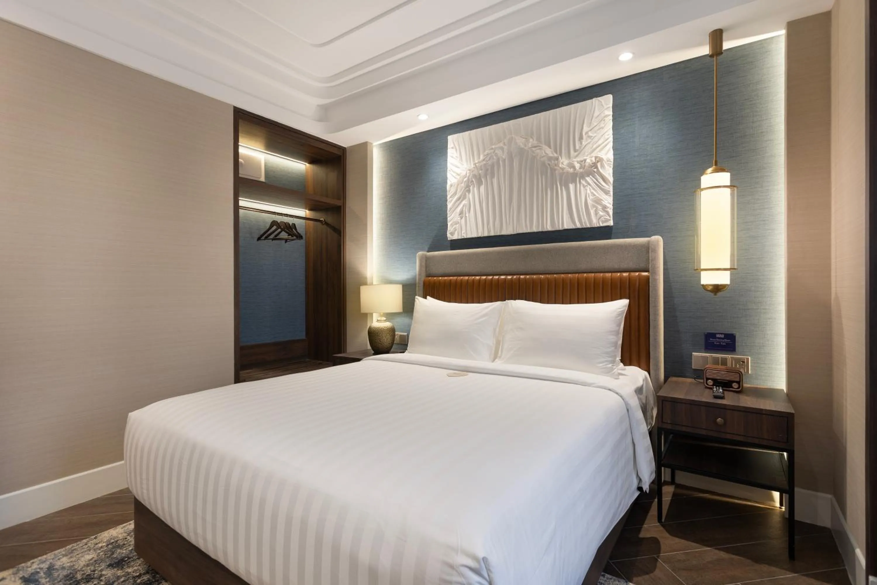 Bed in ASHLEY NEWAIR Menteng with Air Purifier