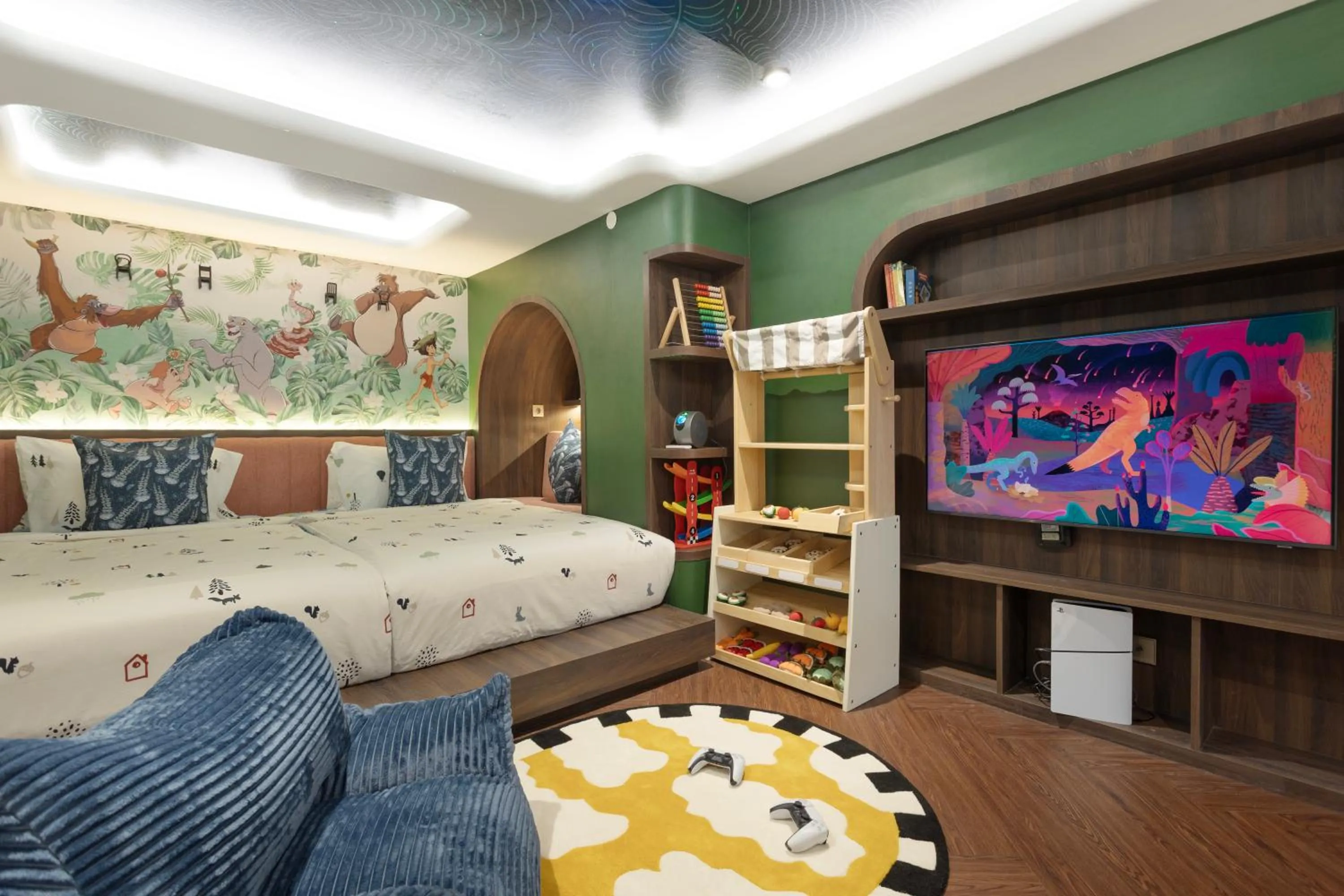 Bed in ASHLEY NEWAIR Menteng with Air Purifier