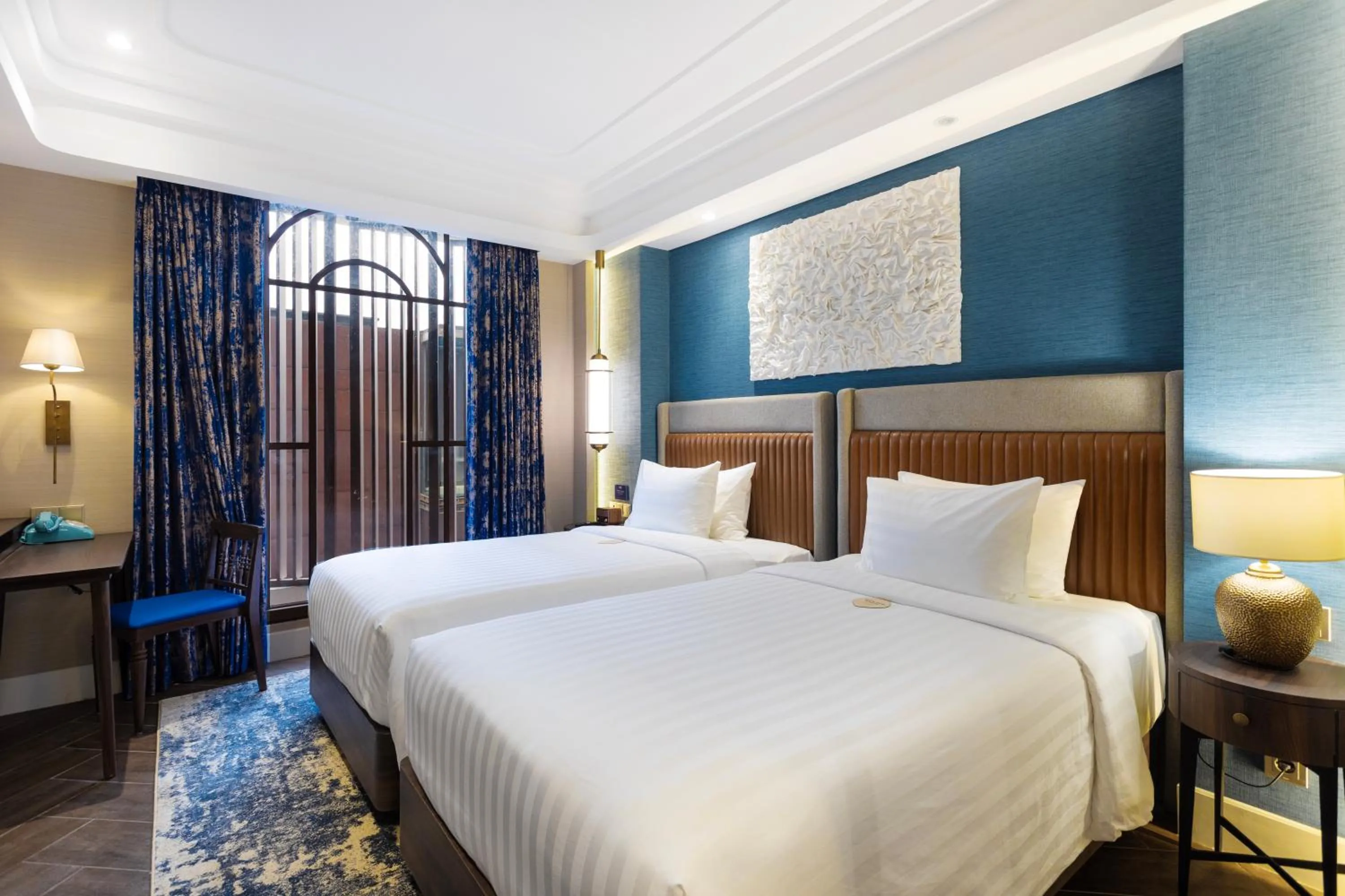 Bedroom, Bed in ASHLEY NEWAIR Menteng with Air Purifier