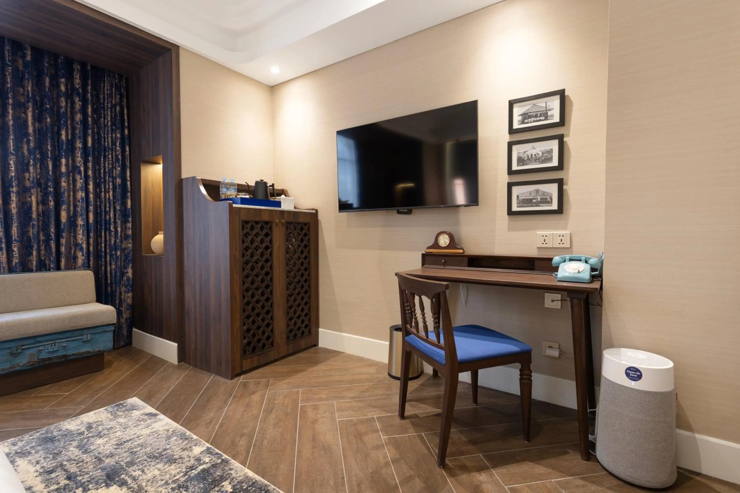 Bed in ASHLEY NEWAIR Menteng with Air Purifier
