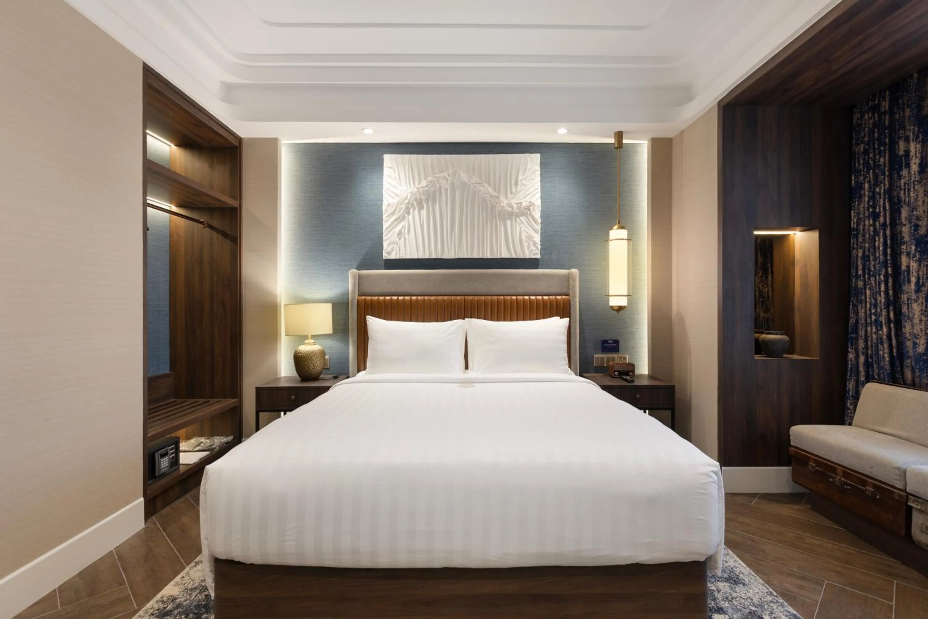 Bed in ASHLEY NEWAIR Menteng with Air Purifier