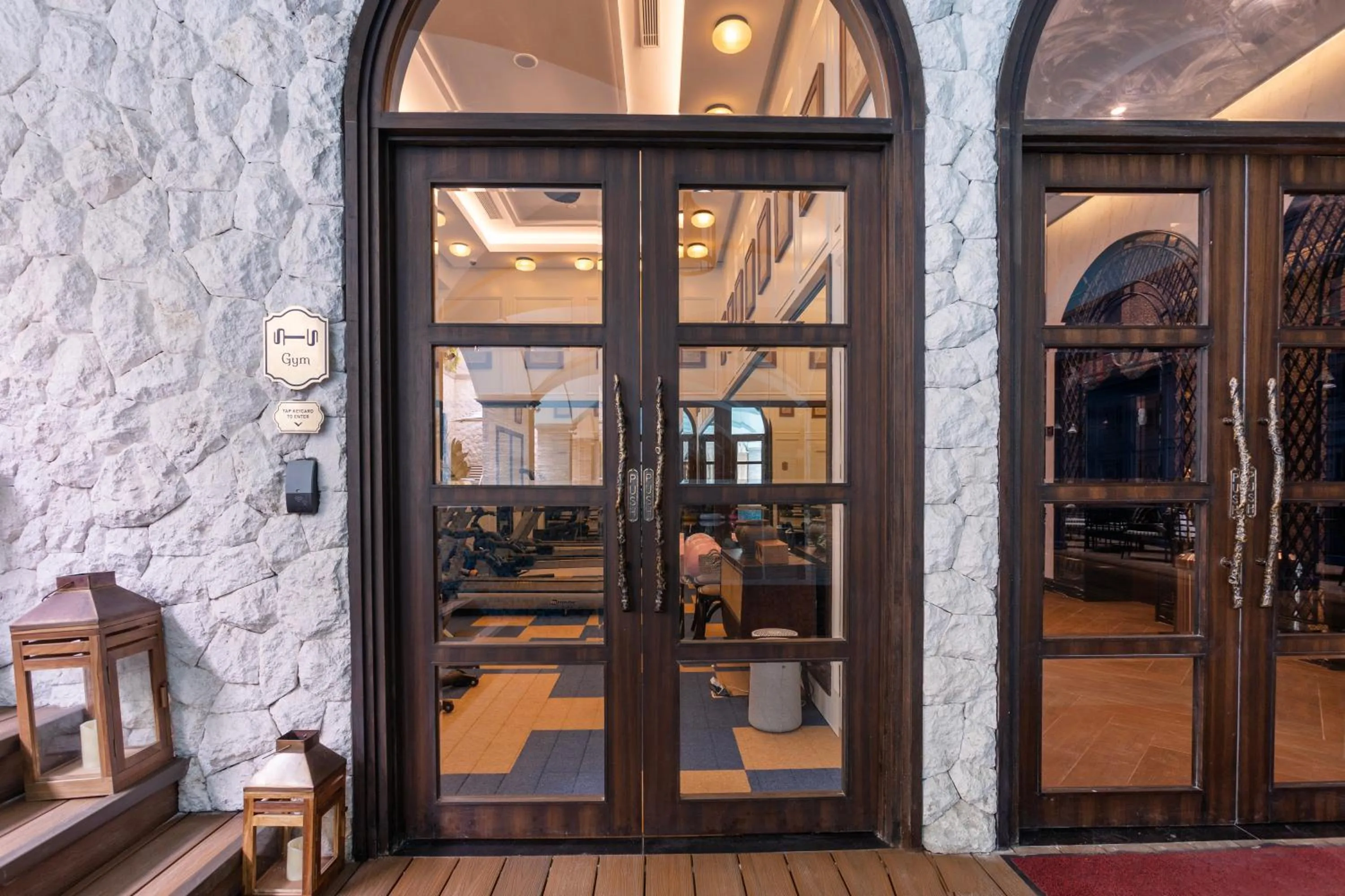 Fitness centre/facilities in ASHLEY NEWAIR Menteng with Air Purifier