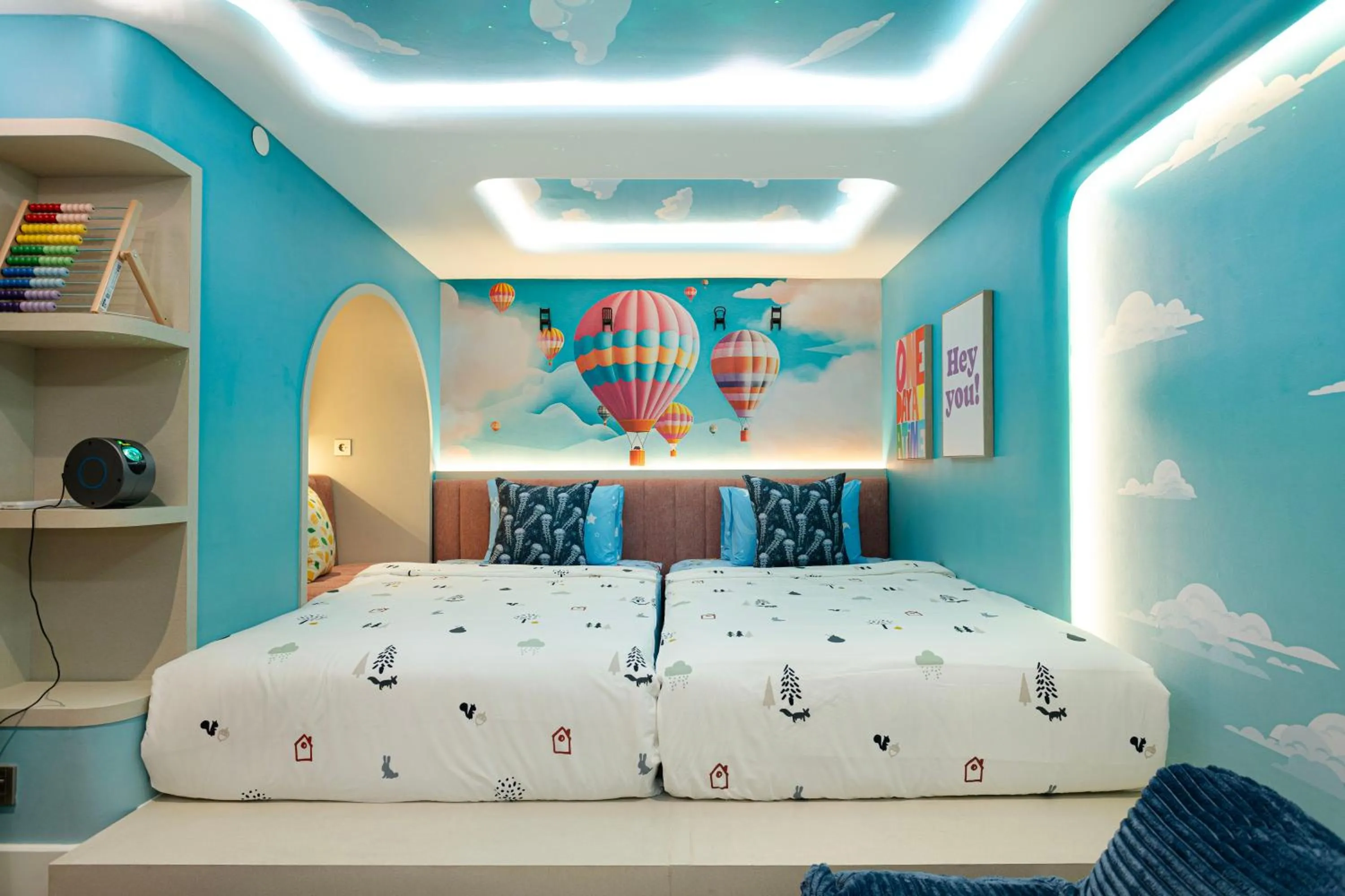 Bed in ASHLEY NEWAIR Menteng with Air Purifier
