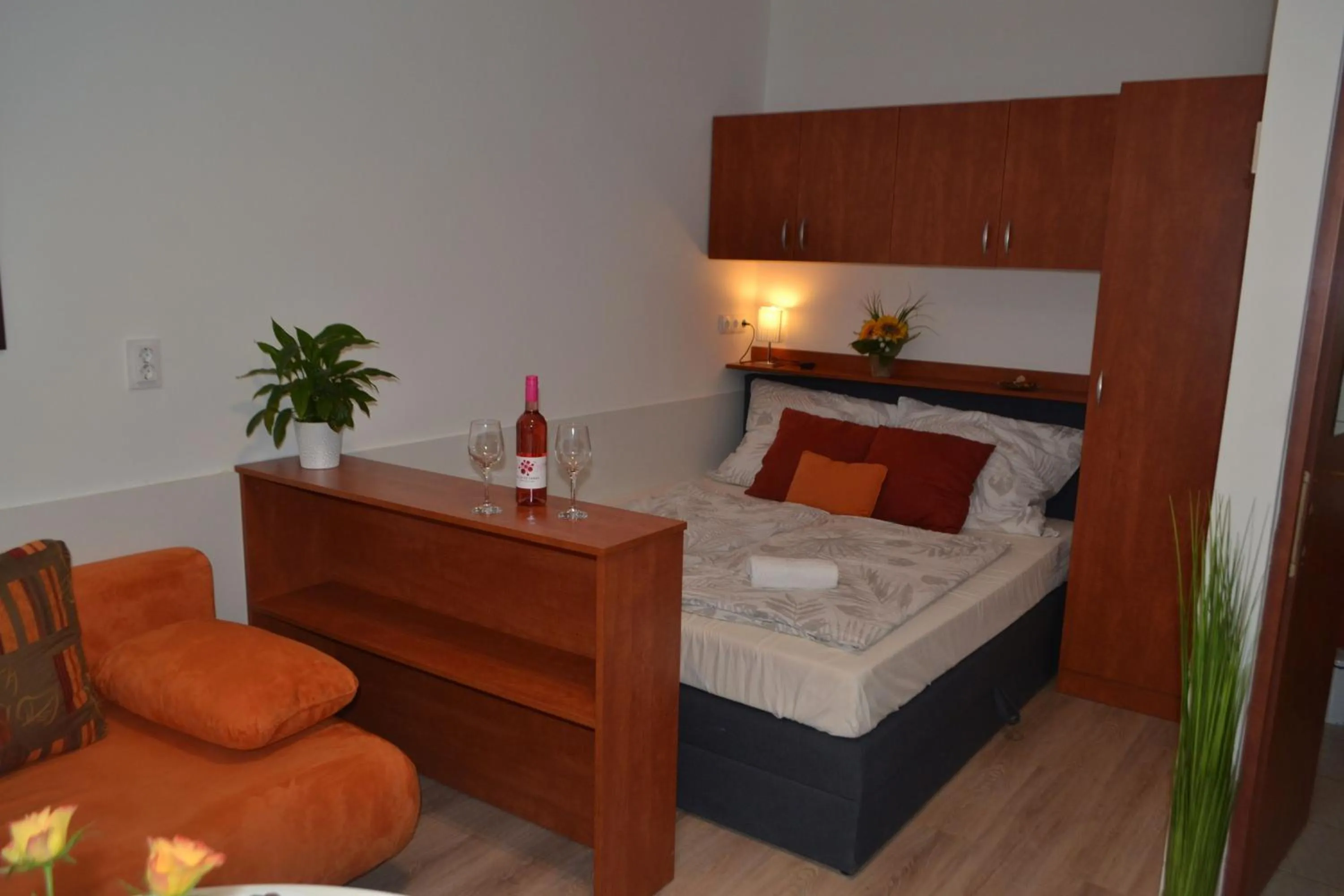 Photo of the whole room, Bed in Arapartman