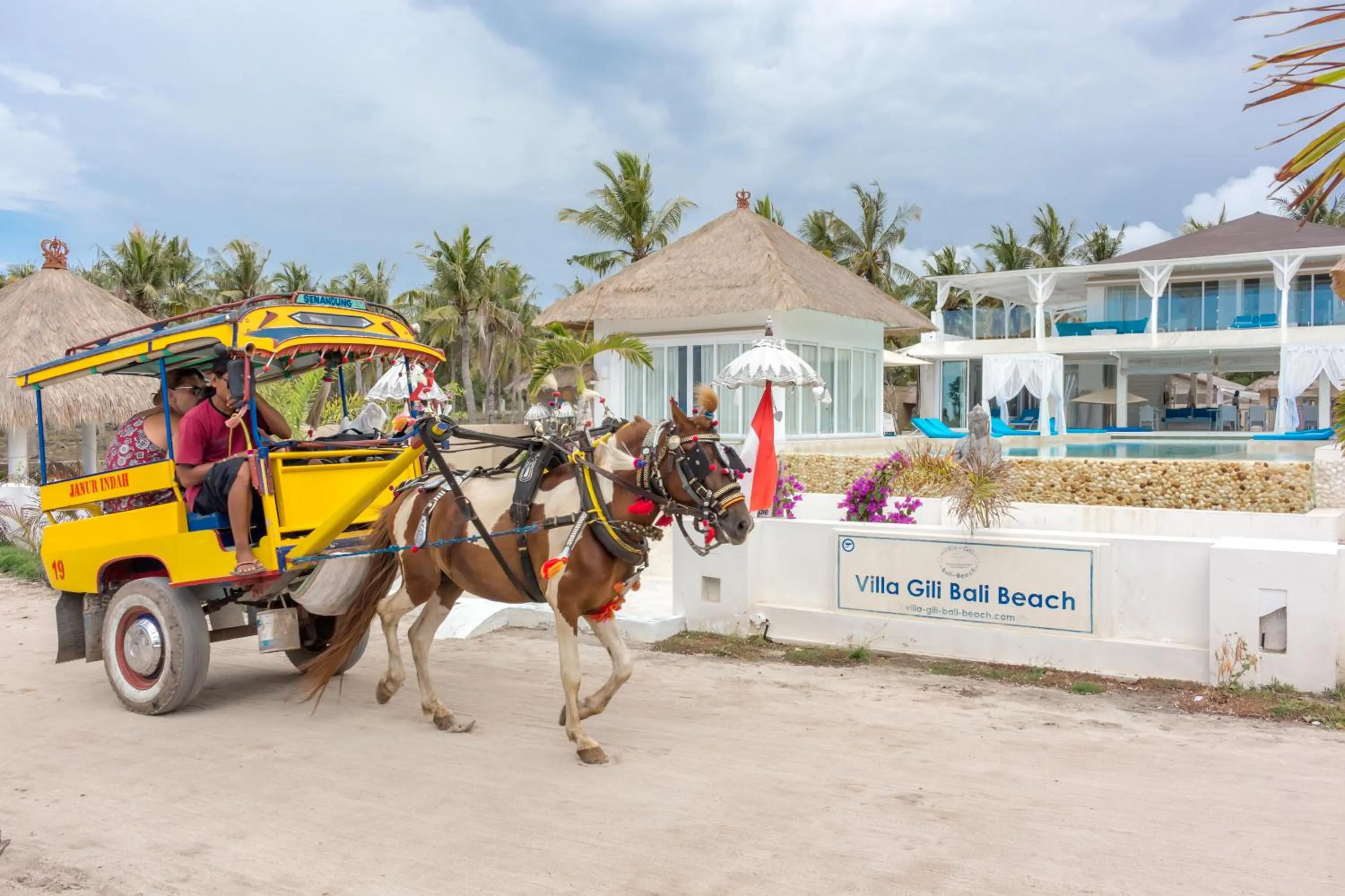 Facade/entrance in Villa Gili Bali Beach
