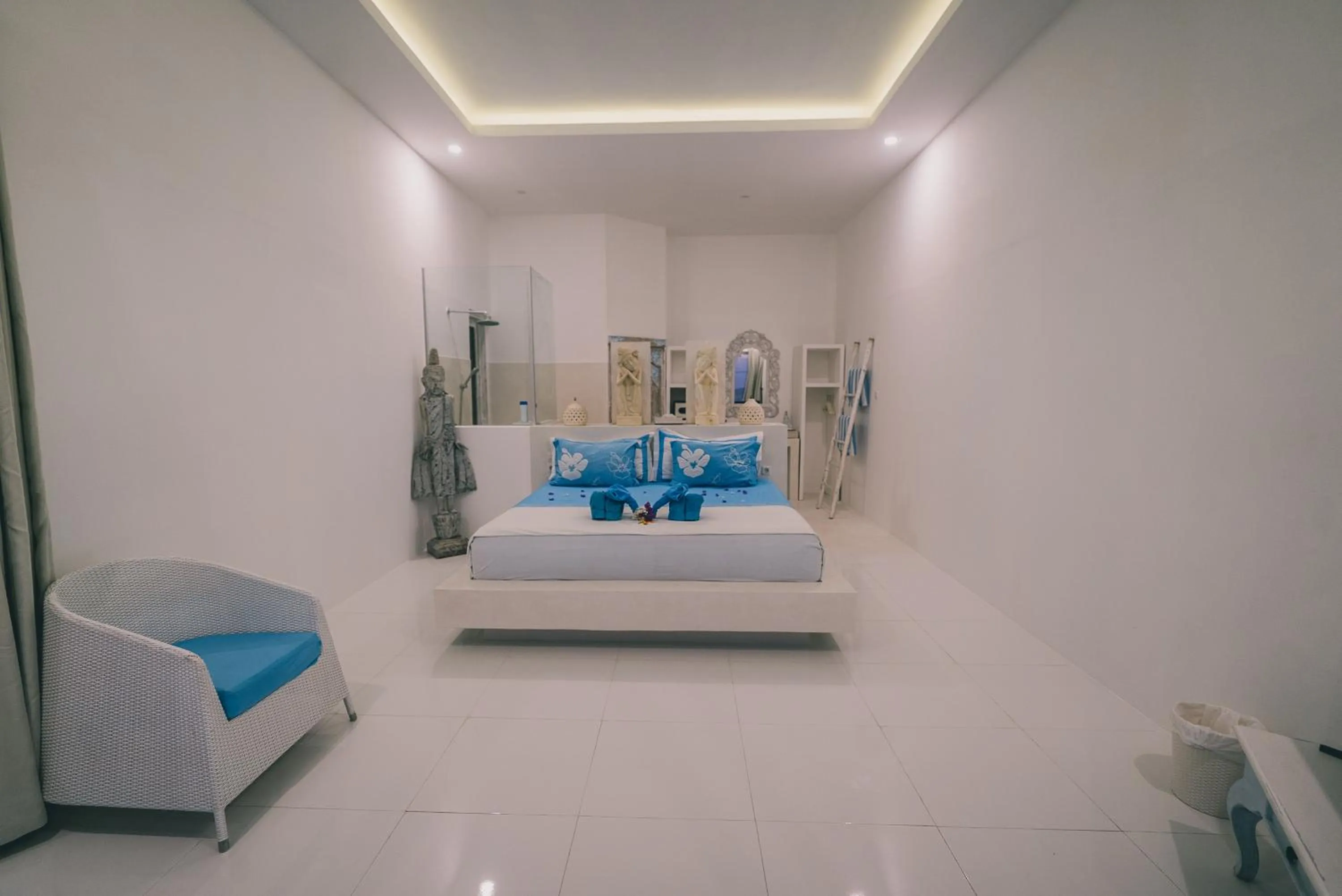 Bedroom, Bed in Villa Gili Bali Beach