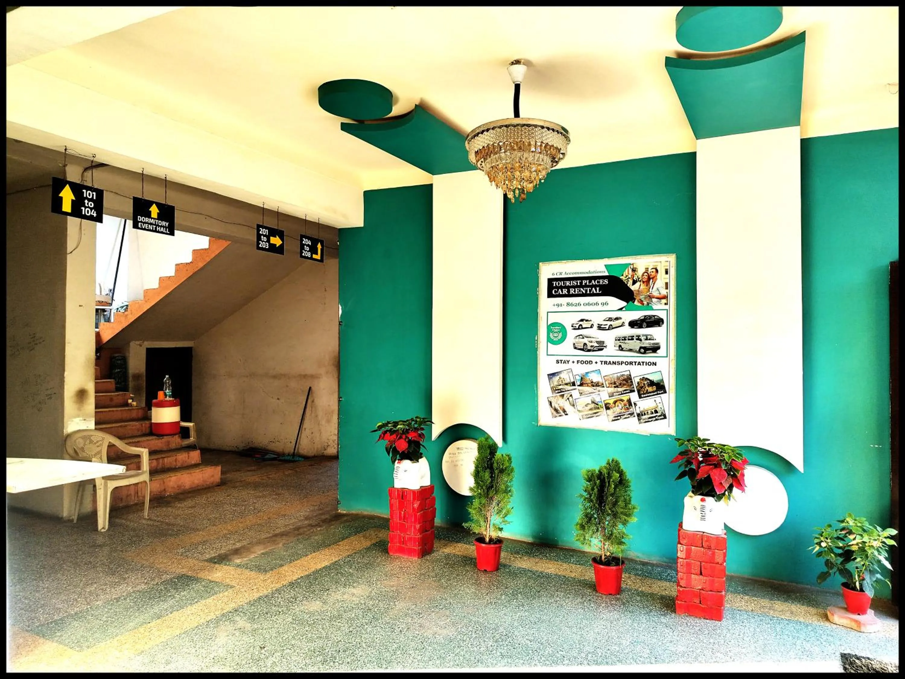 Facade/entrance in 6 CR Hotel Natraj RAILWAY STATION