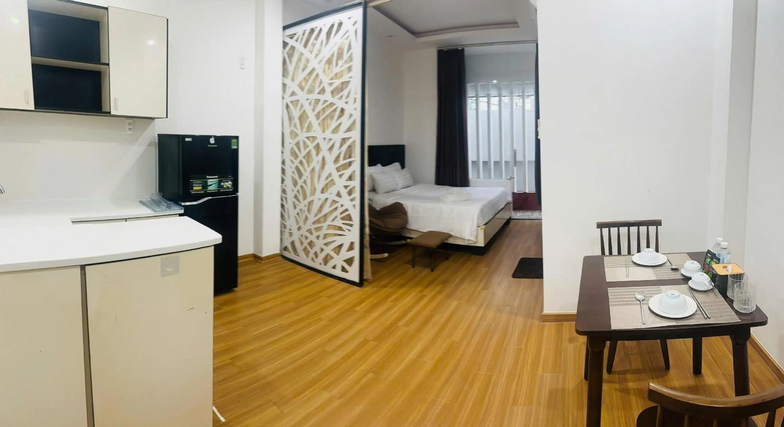 Bed in Full House Hotel Apartment