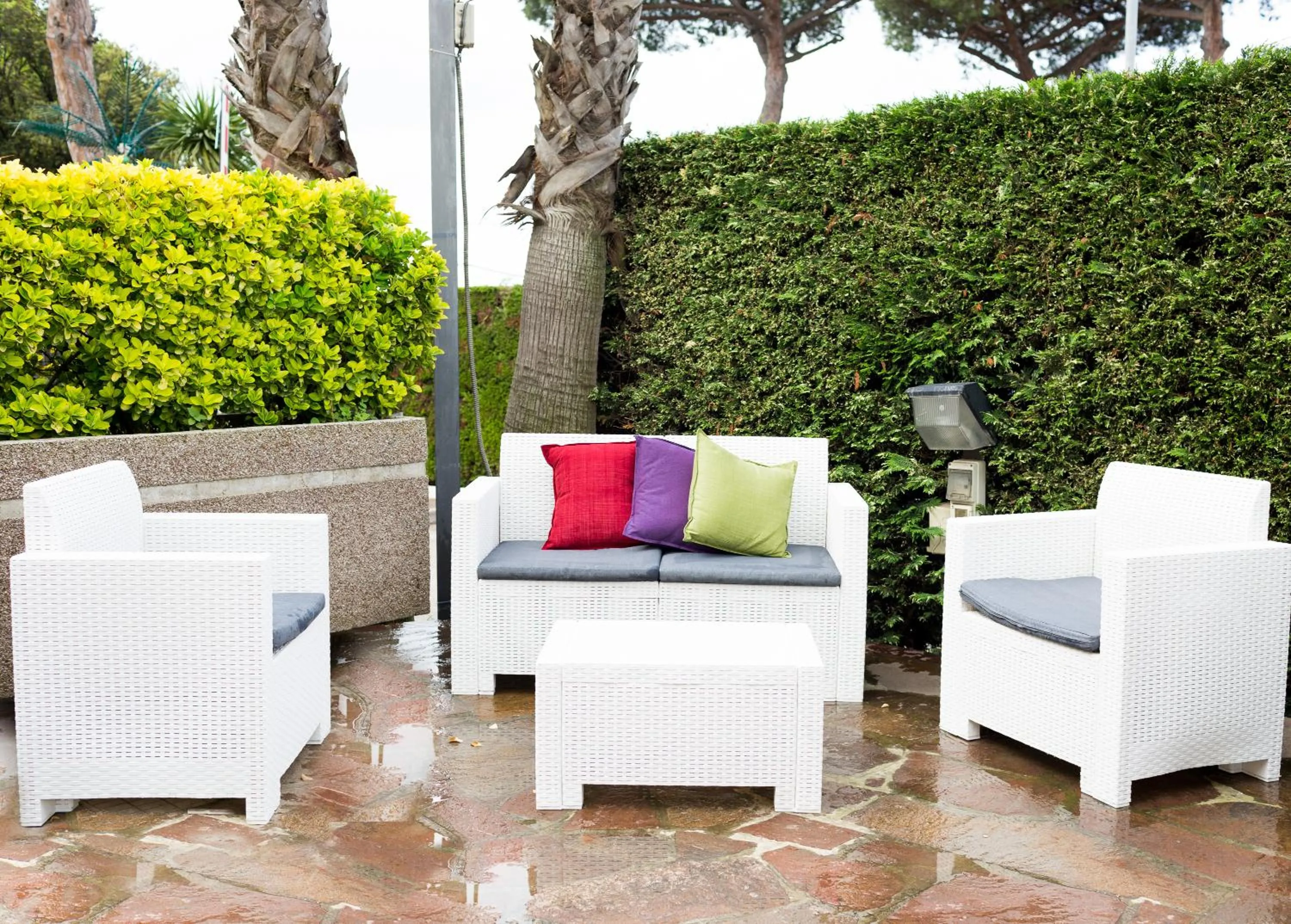 Patio in Hotel Agora Sure Hotel Collection by Best Western