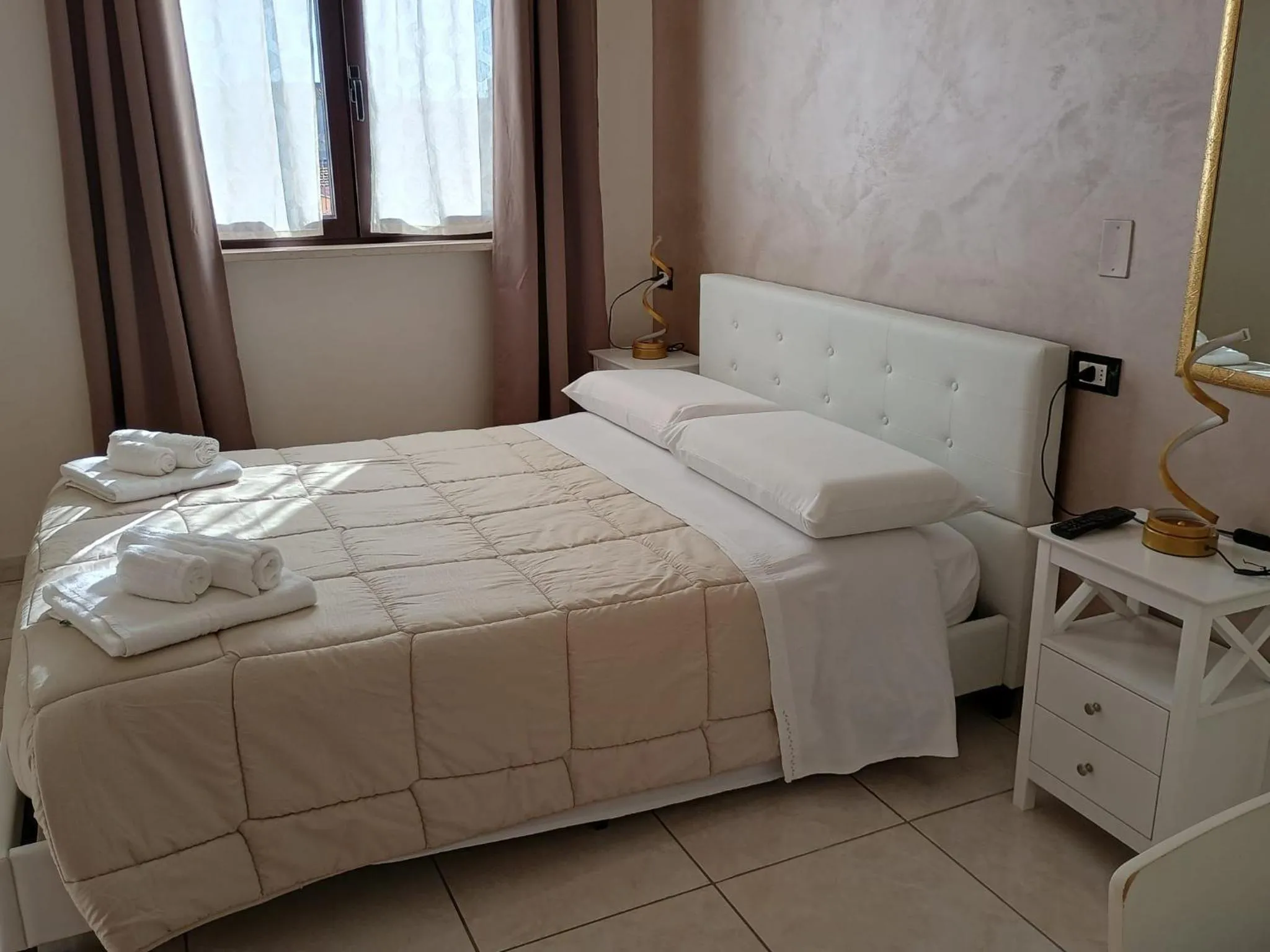 Bed in B&B Da Rocco