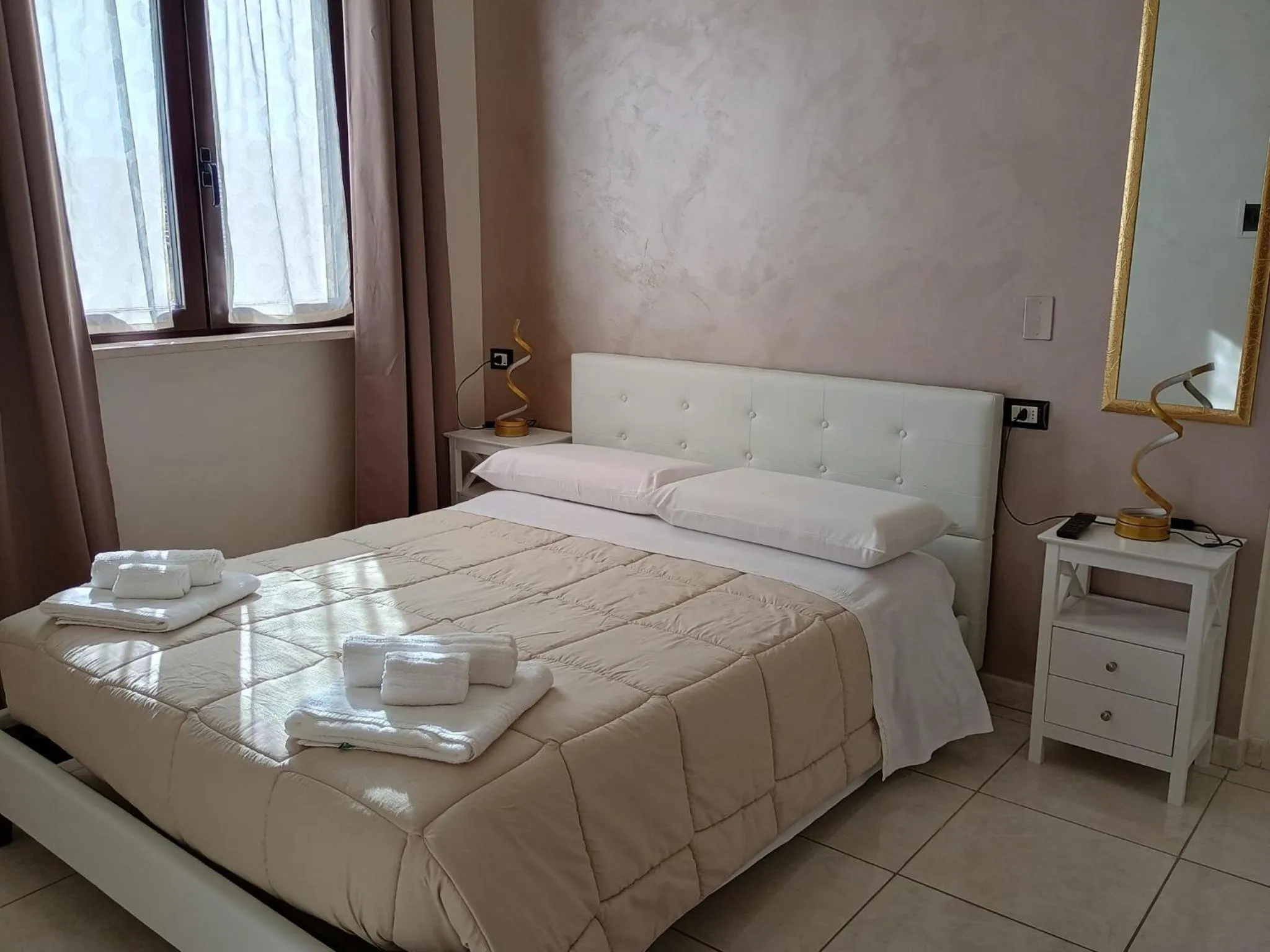 Bed in B&B Da Rocco