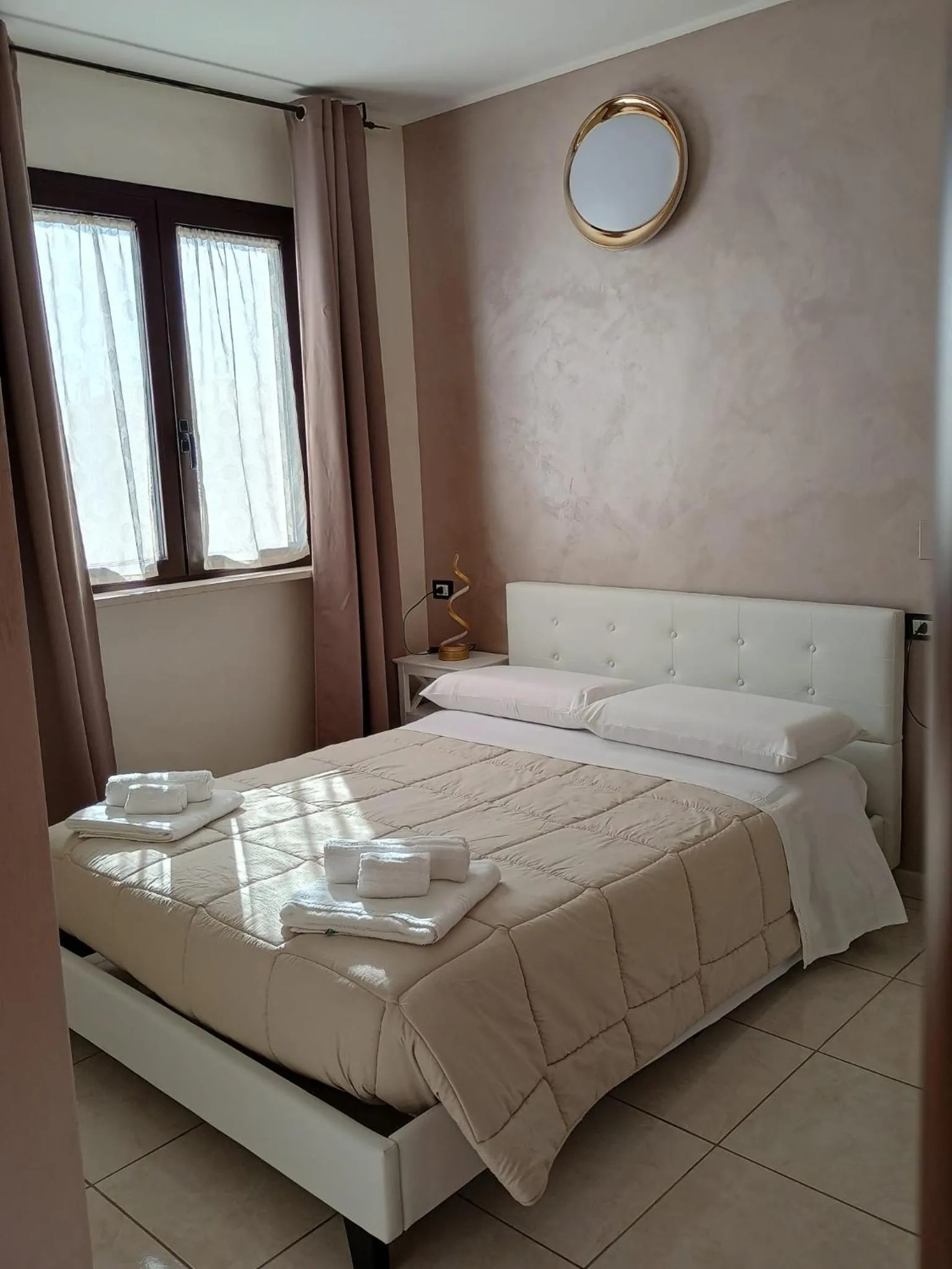 Bed in B&B Da Rocco