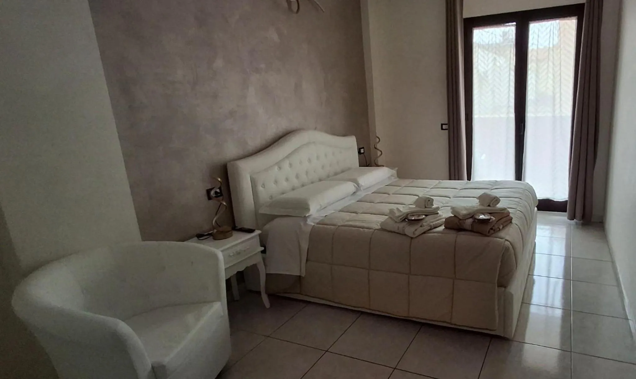 Bed in B&B Da Rocco