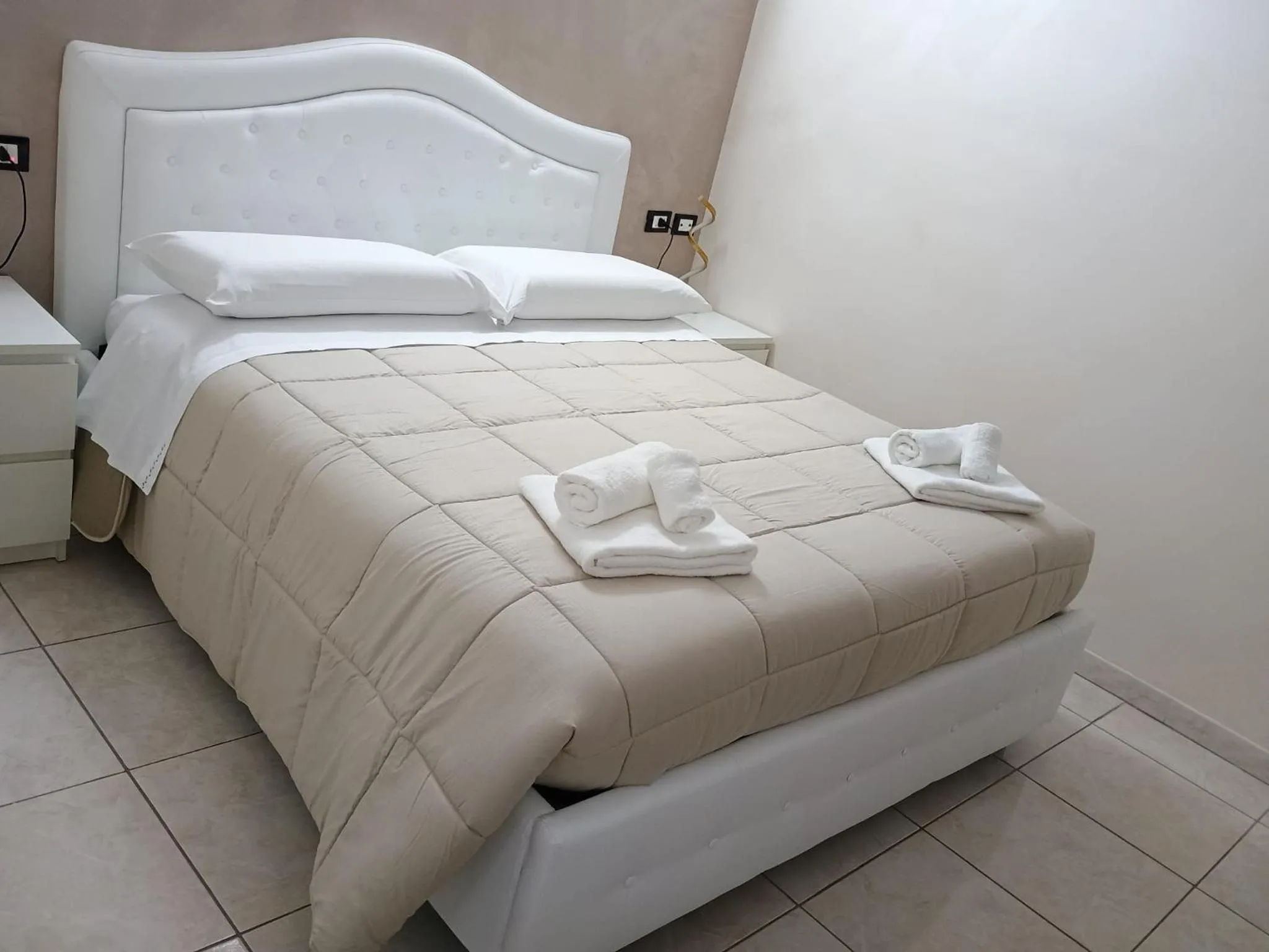 Bed in B&B Da Rocco