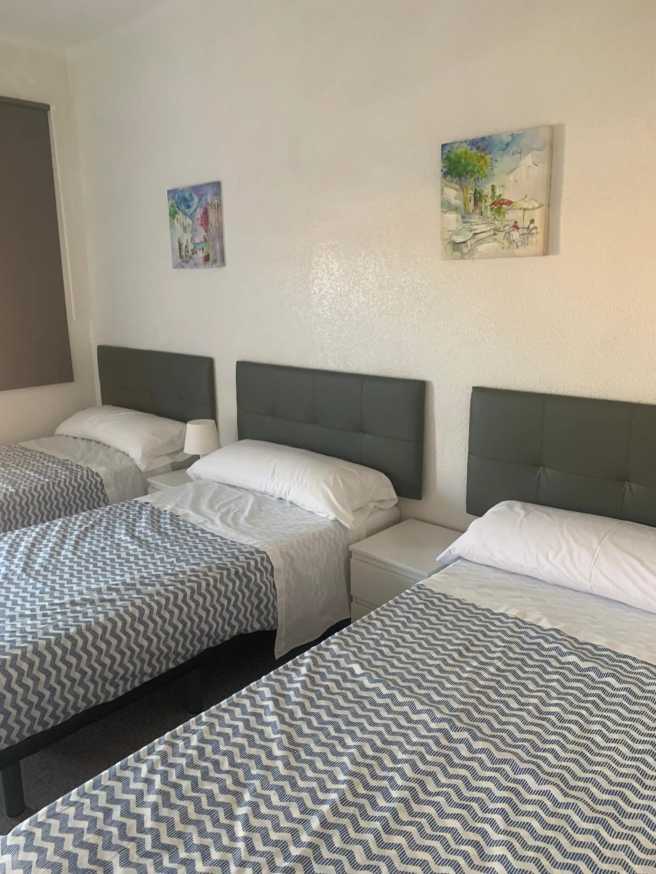 Bed in Hostal El Perejil