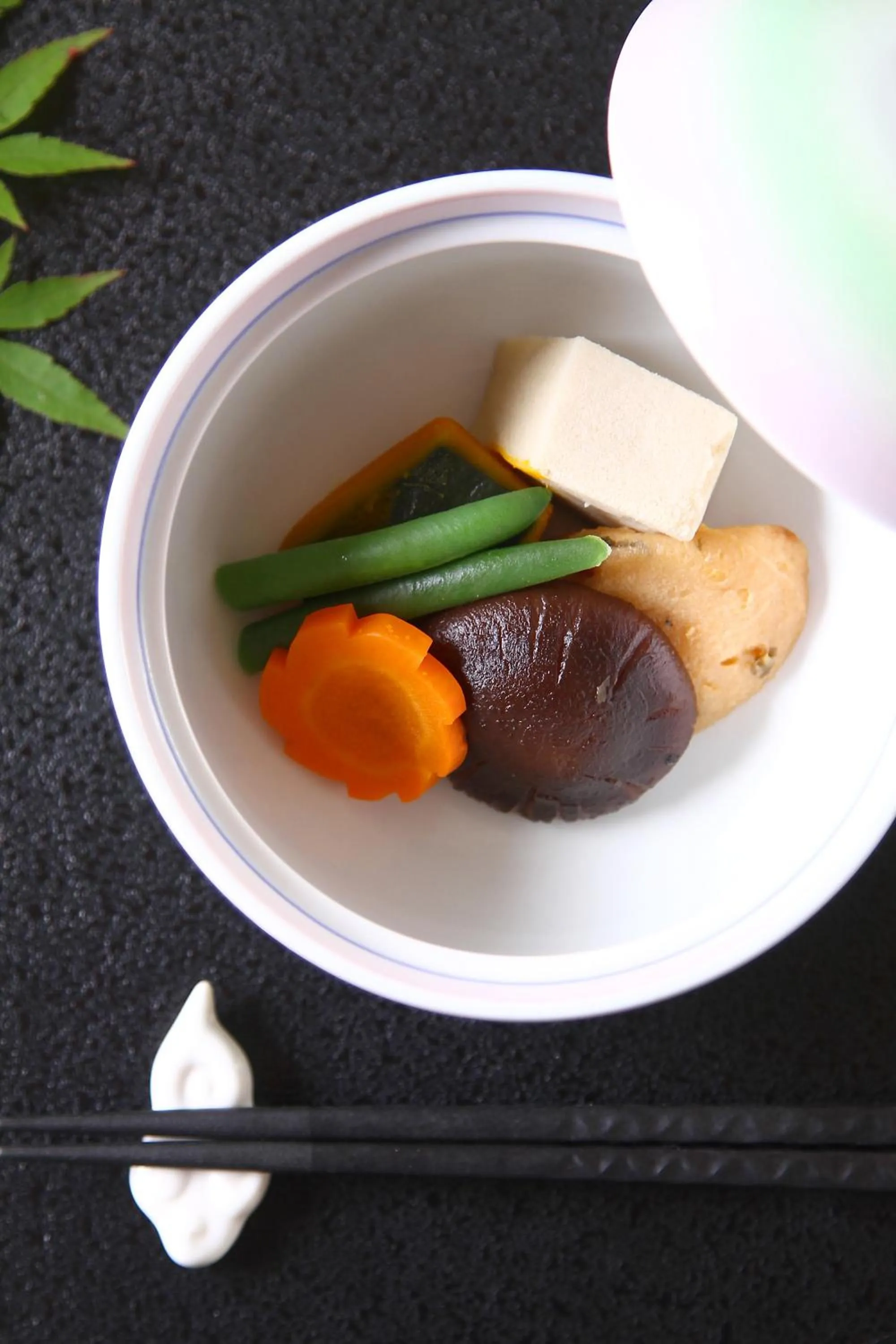 Food close-up in Mogamiya Ryokan