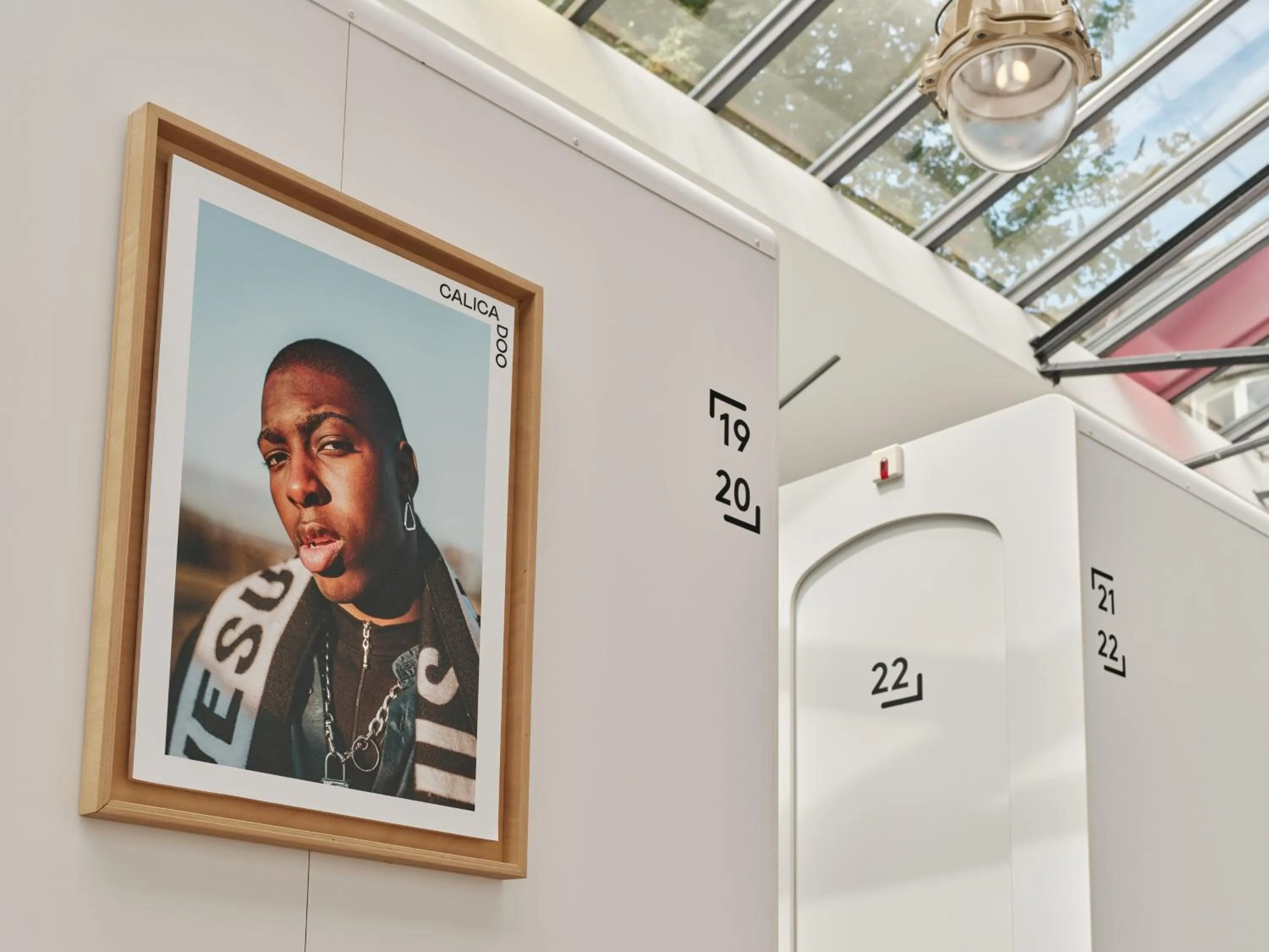 Decorative detail in CityHub Amsterdam