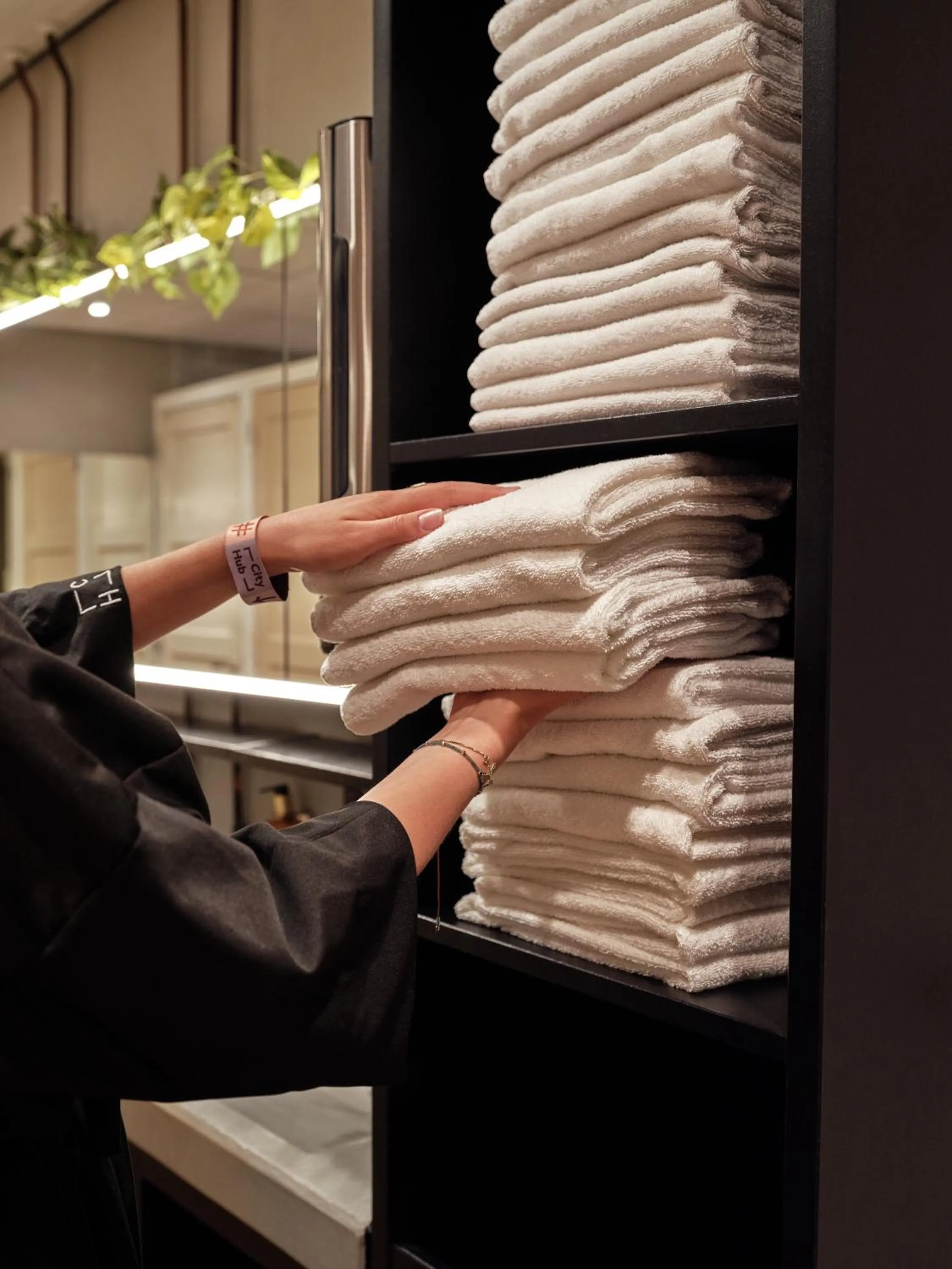 towels in CityHub Amsterdam