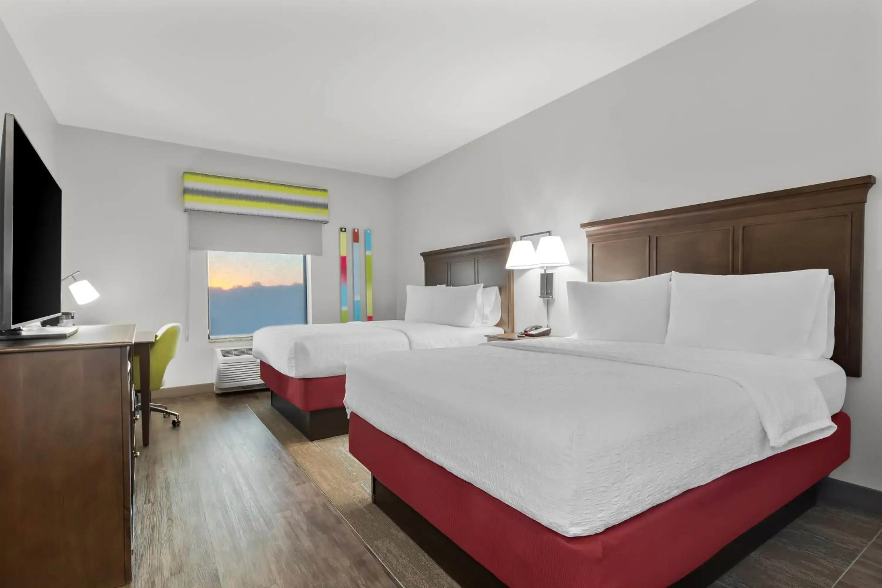 Queen Room with Two Queen Beds (4 Adults) in Hampton Inn & Suites - Hartsville, SC Queen Room with Two Queen Beds (4 Adults) in Hampton Inn & Suites - Hartsville, SC