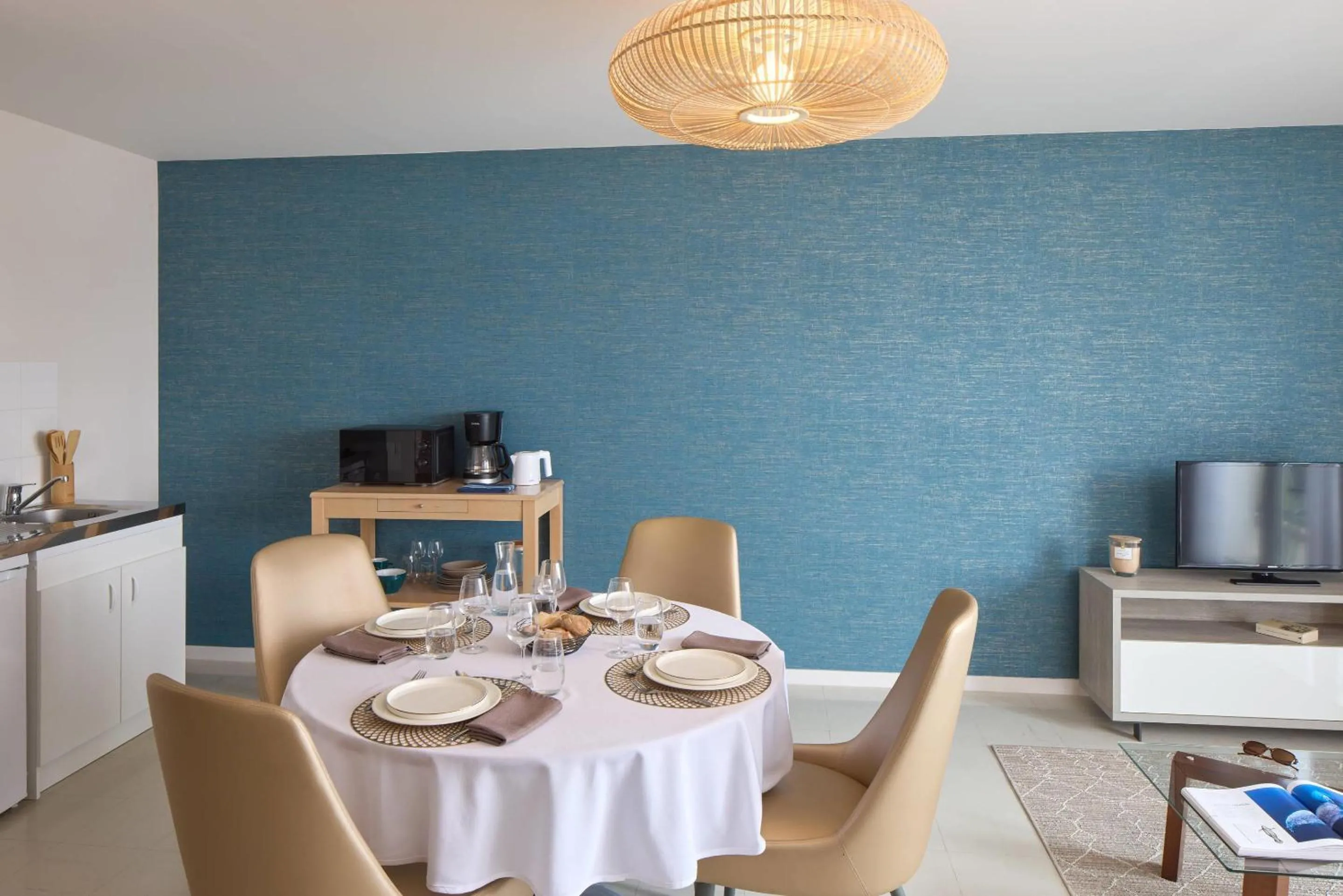 Bedroom in Quality Aparthotel Portes de Rennes