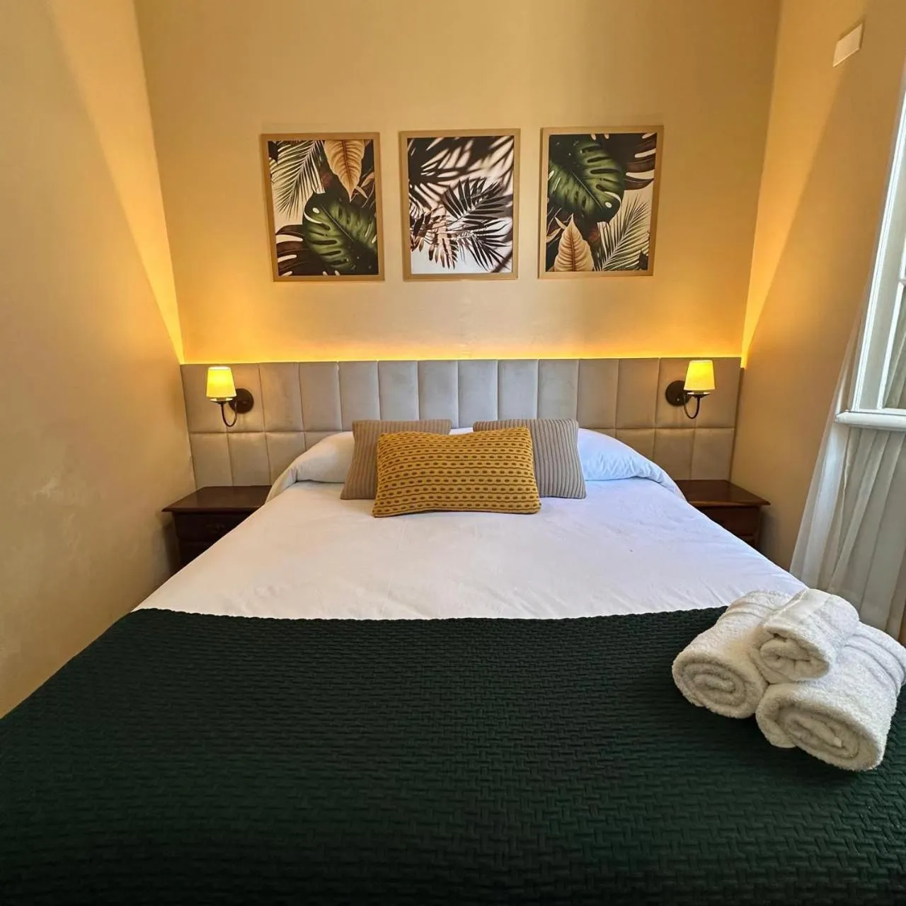 Bed in Pousada Vila Tio Lé