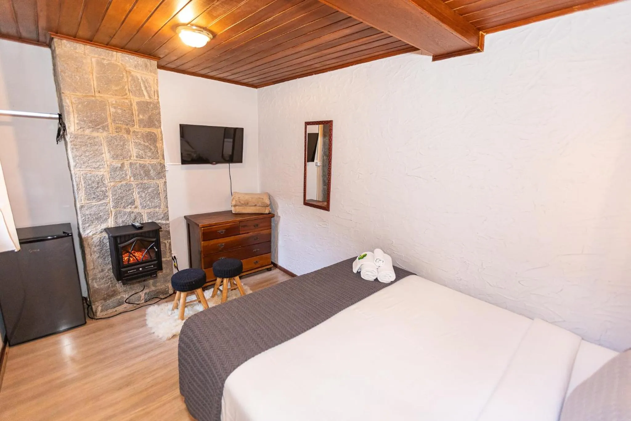 Bedroom, Bed in Pousada Vila Tio Lé