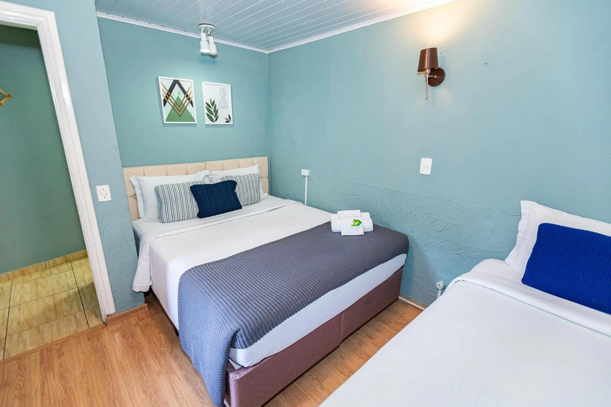 Bedroom, Bed in Pousada Vila Tio Lé