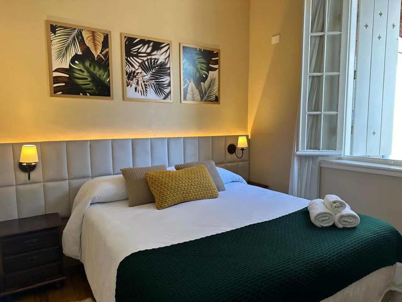 Bed in Pousada Vila Tio Lé