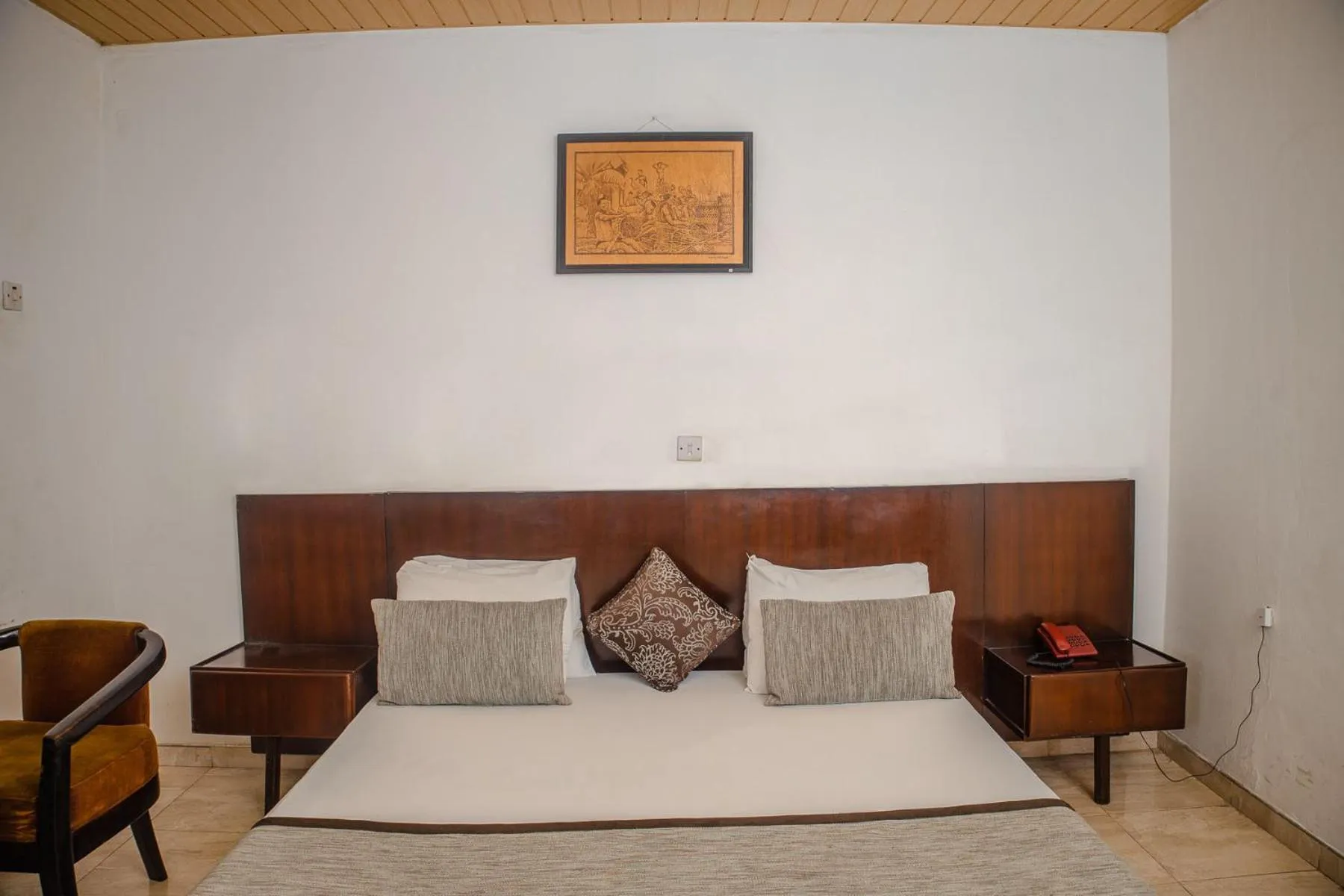 Bed in Stadium Hotel