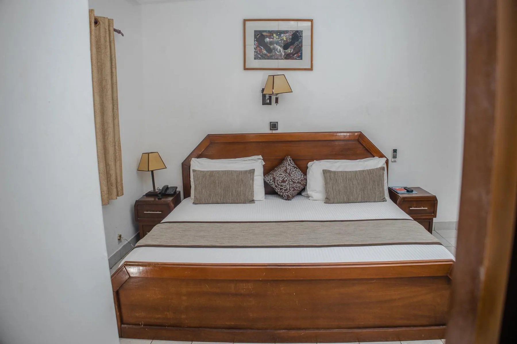 Bed in Stadium Hotel