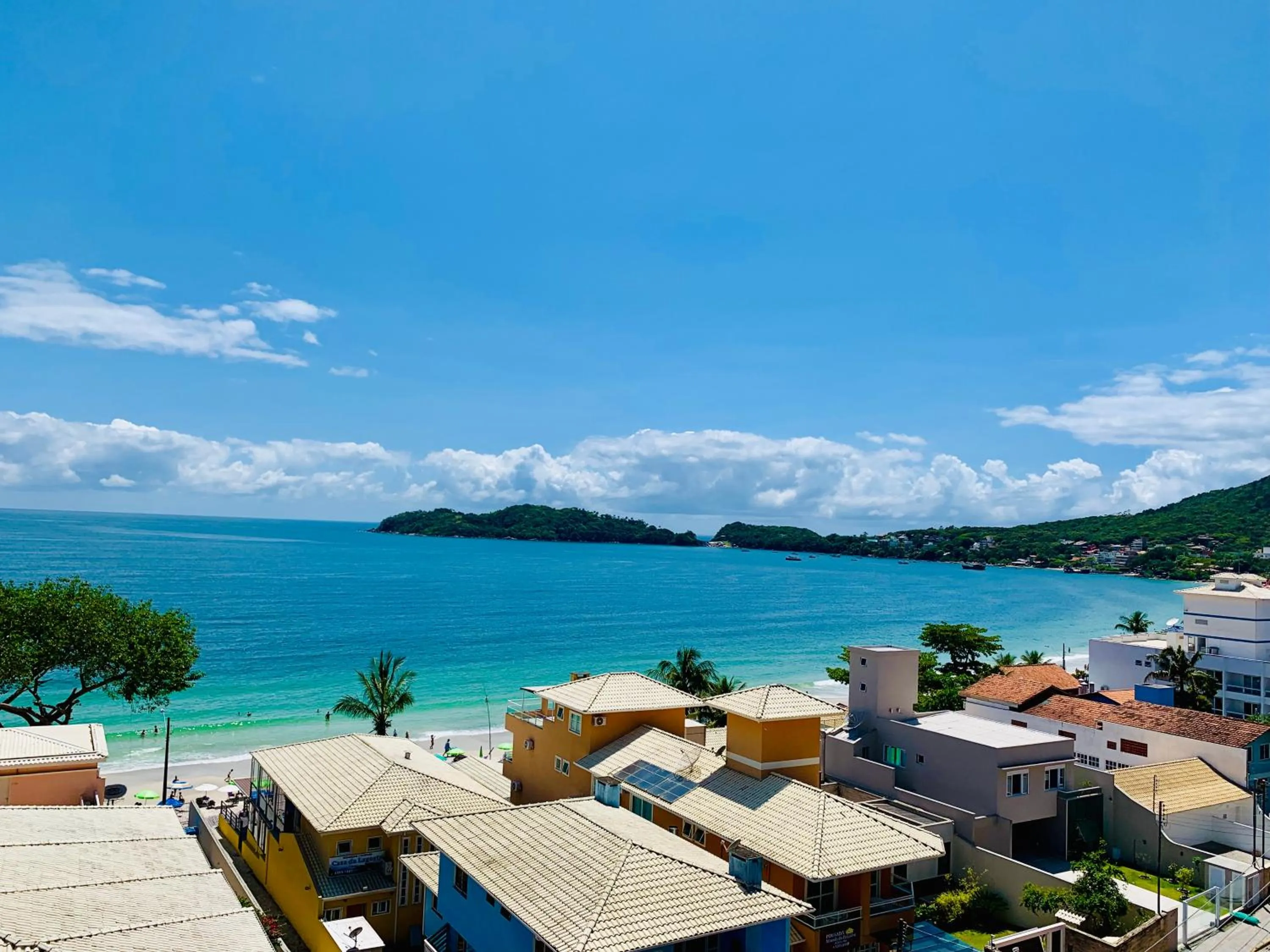 Sea view in Pousada Riviera Bombinhas