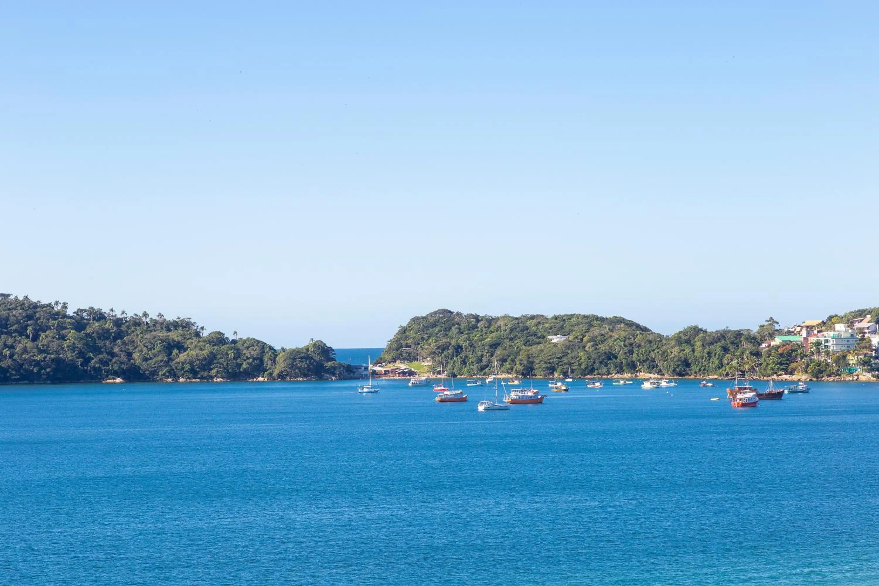 Natural landscape in Pousada Riviera Bombinhas