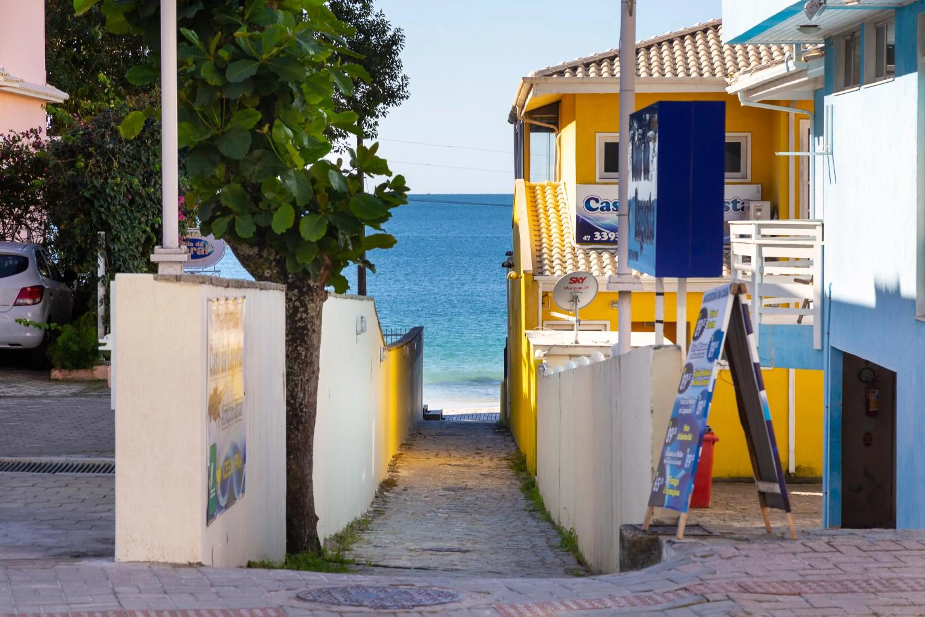 Beach in Pousada Riviera Bombinhas